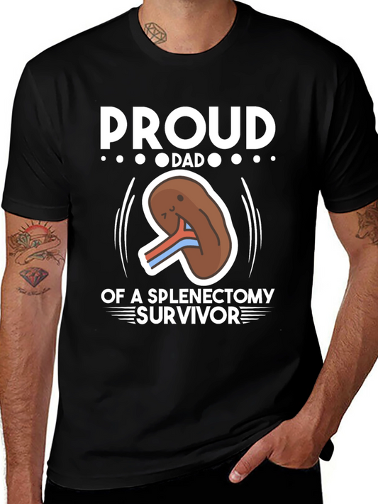 Proud Dad of Spleen Removal Survivor T-Shirt