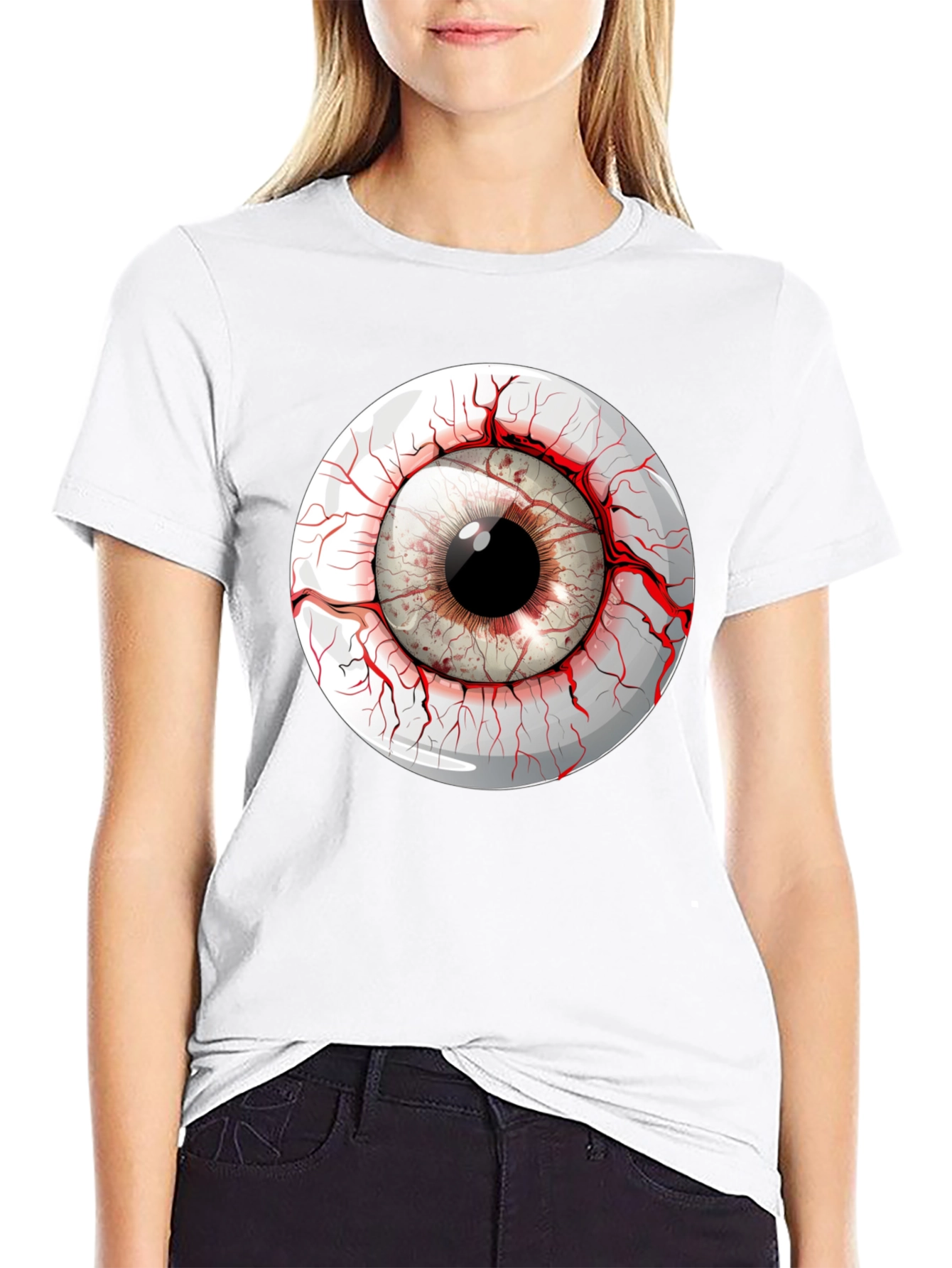 Eye See You Graphic Tee - Mens Black T-Shirt