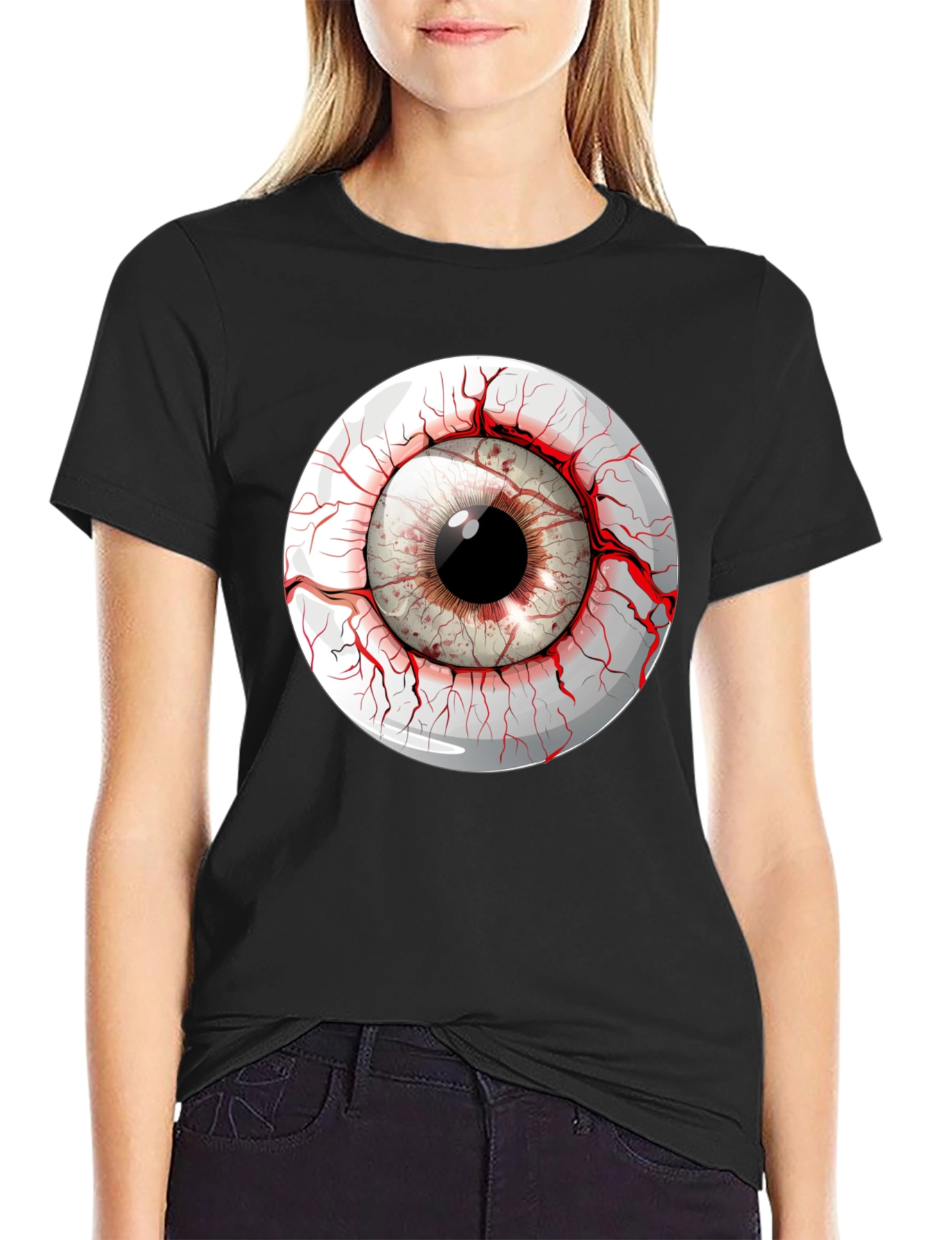 Eye See You Graphic Tee - Mens Black T-Shirt