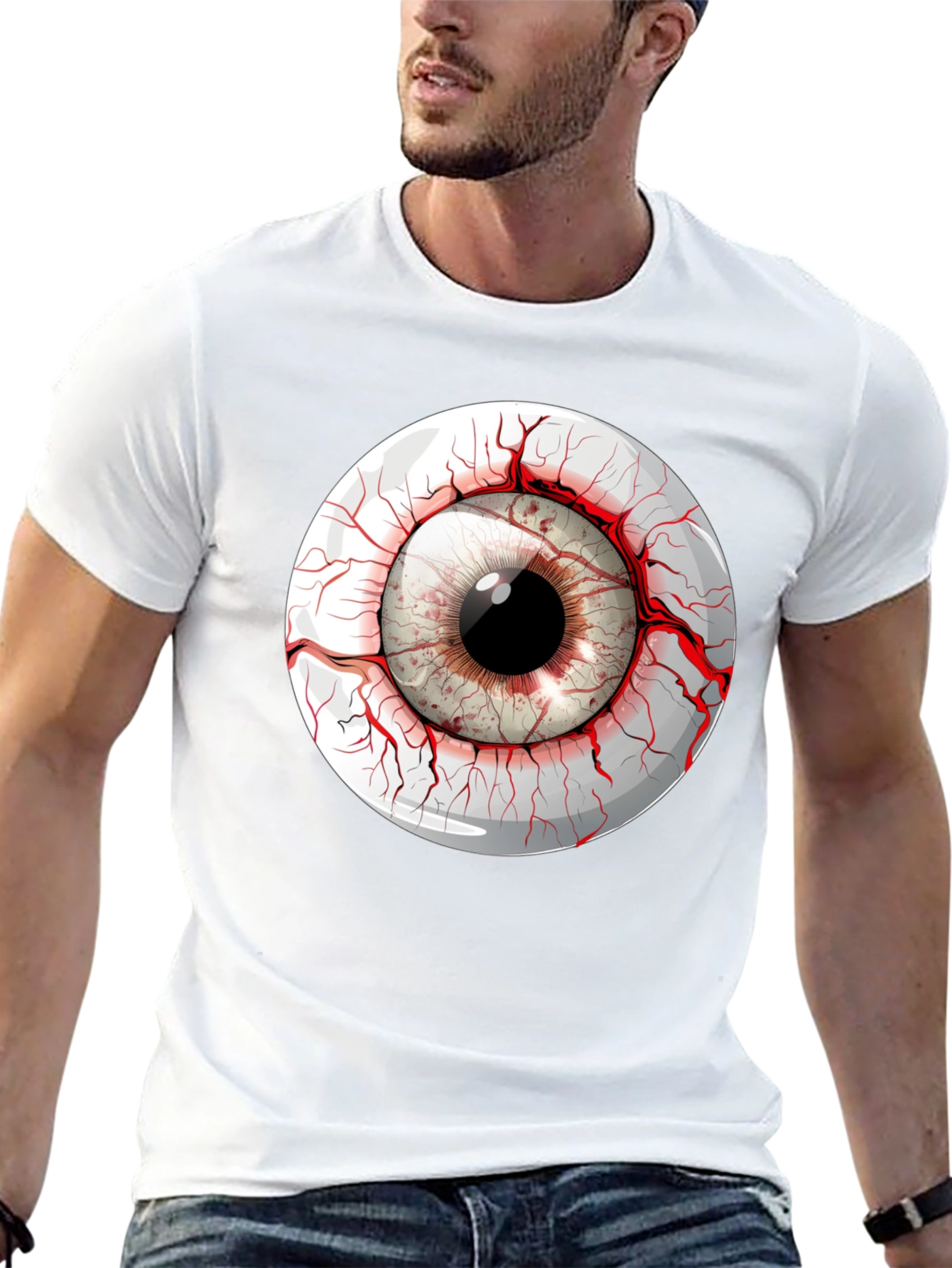 Eye See You Graphic Tee - Mens Black T-Shirt