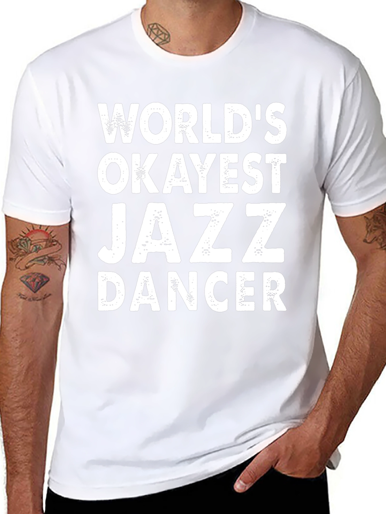 Worlds Okayest Jazz Dancer Graphic Tee