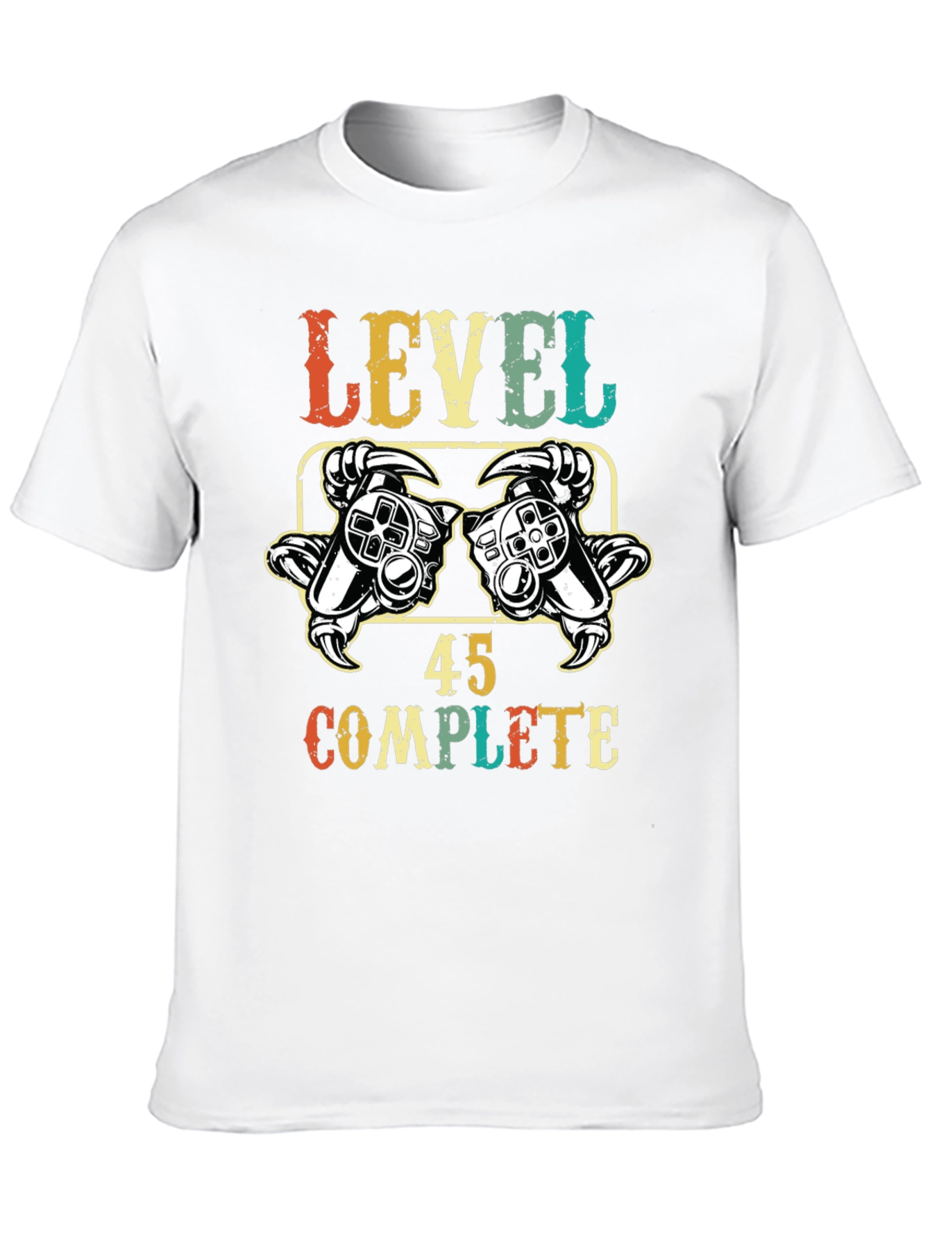 Level 45 Complete Gamer T-Shirt - Birthday Gift