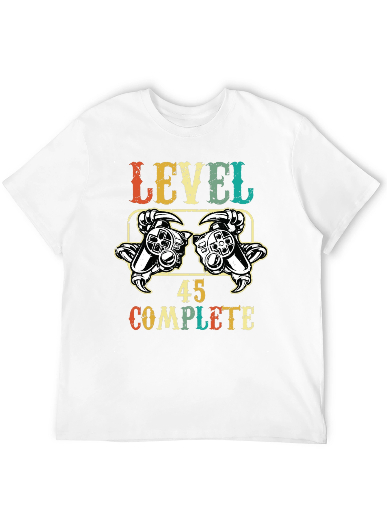 Level 45 Complete Gamer T-Shirt - Birthday Gift