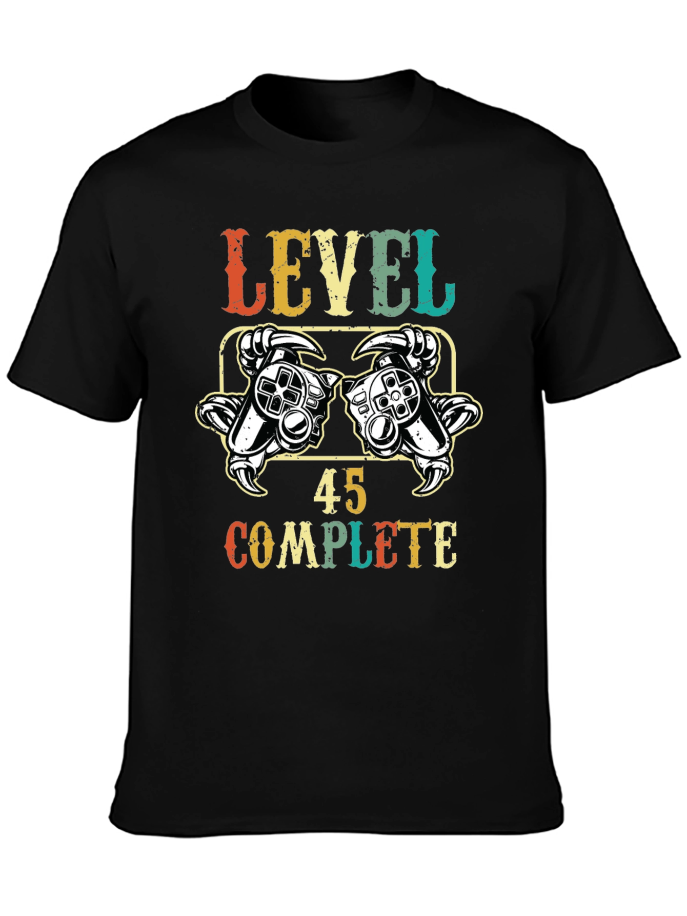 Level 45 Complete Gamer T-Shirt - Birthday Gift