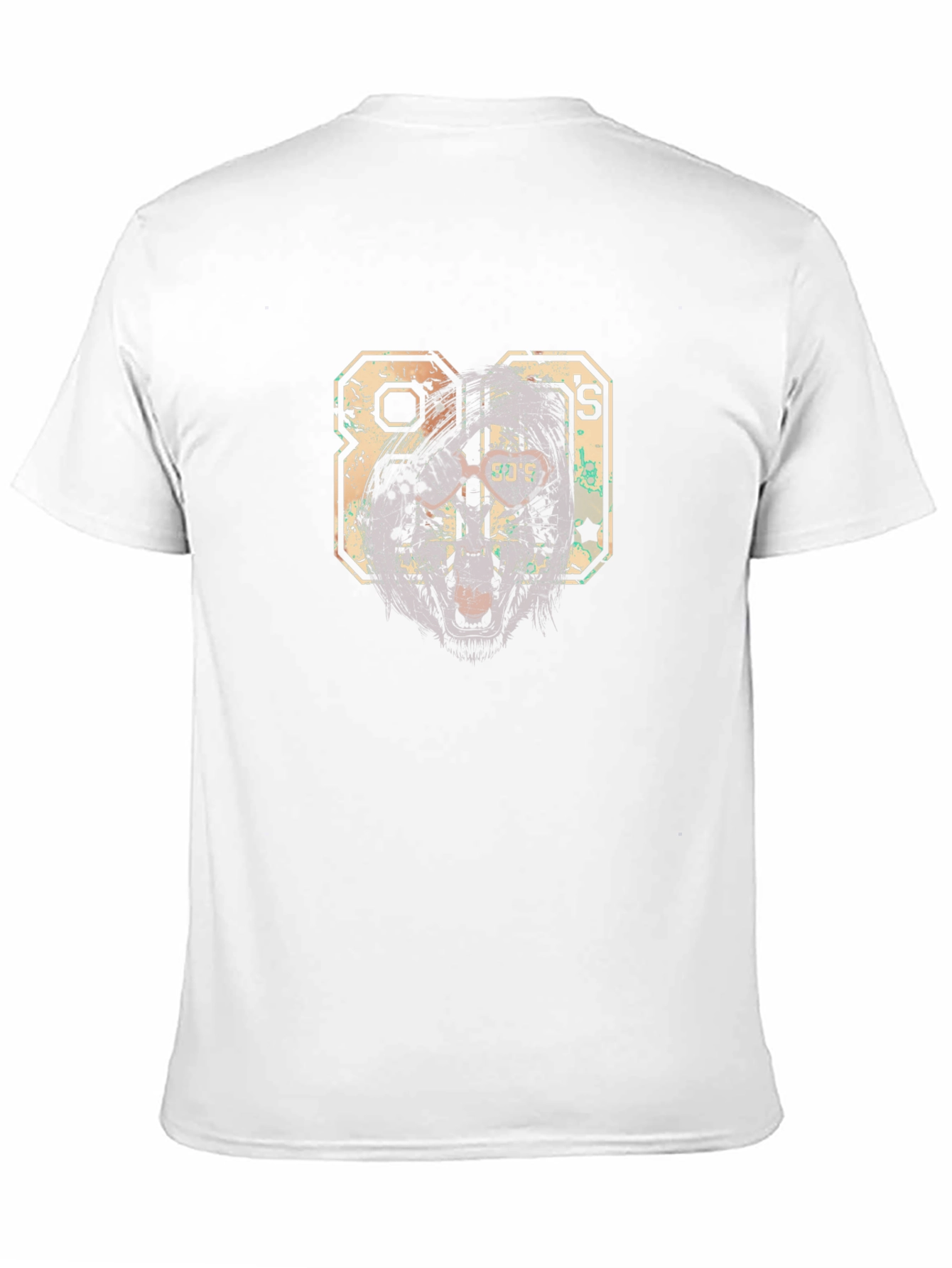 Retro 80s Graphic Print T-Shirt