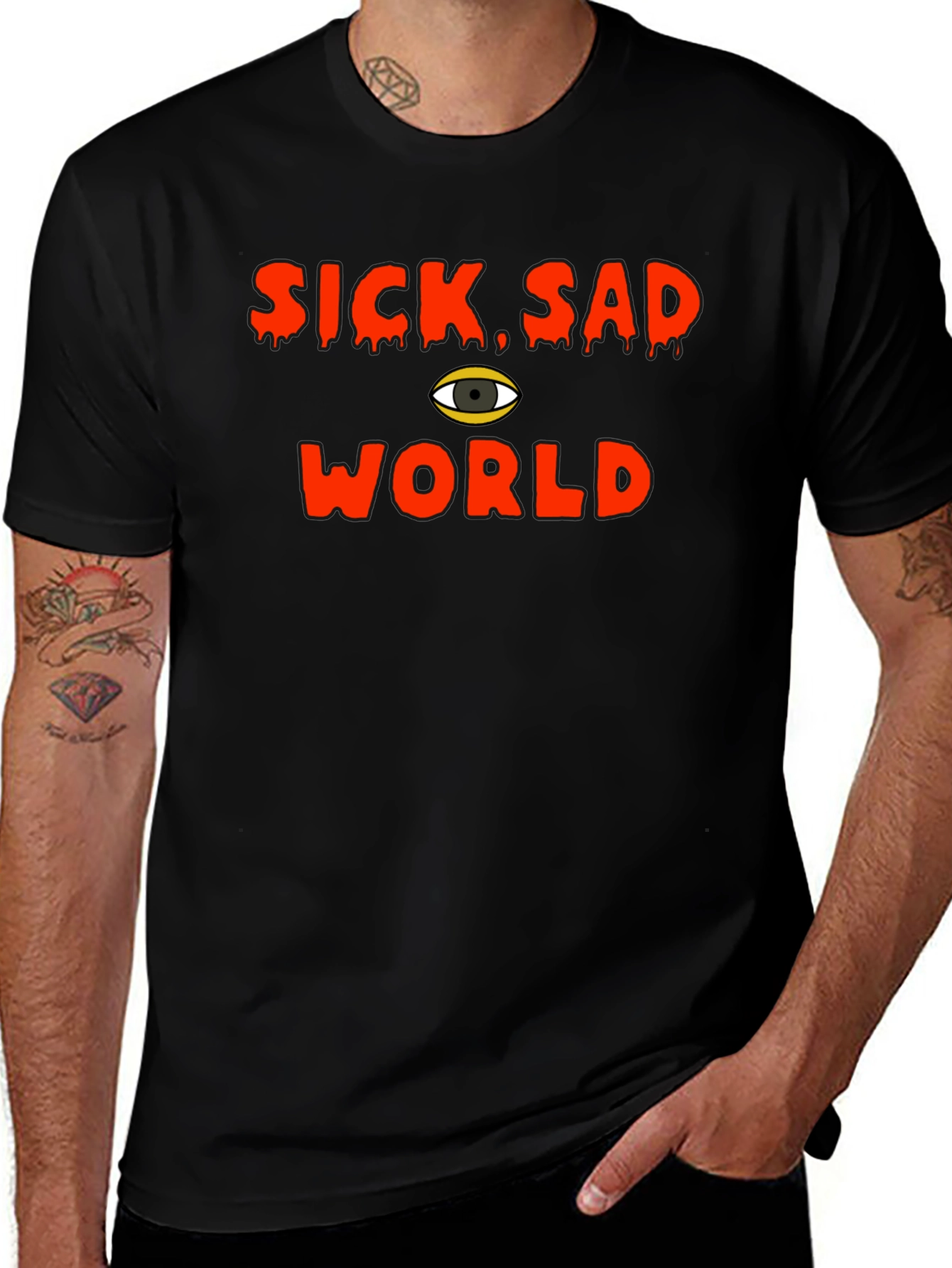 Sick Sad World Graphic T-Shirt