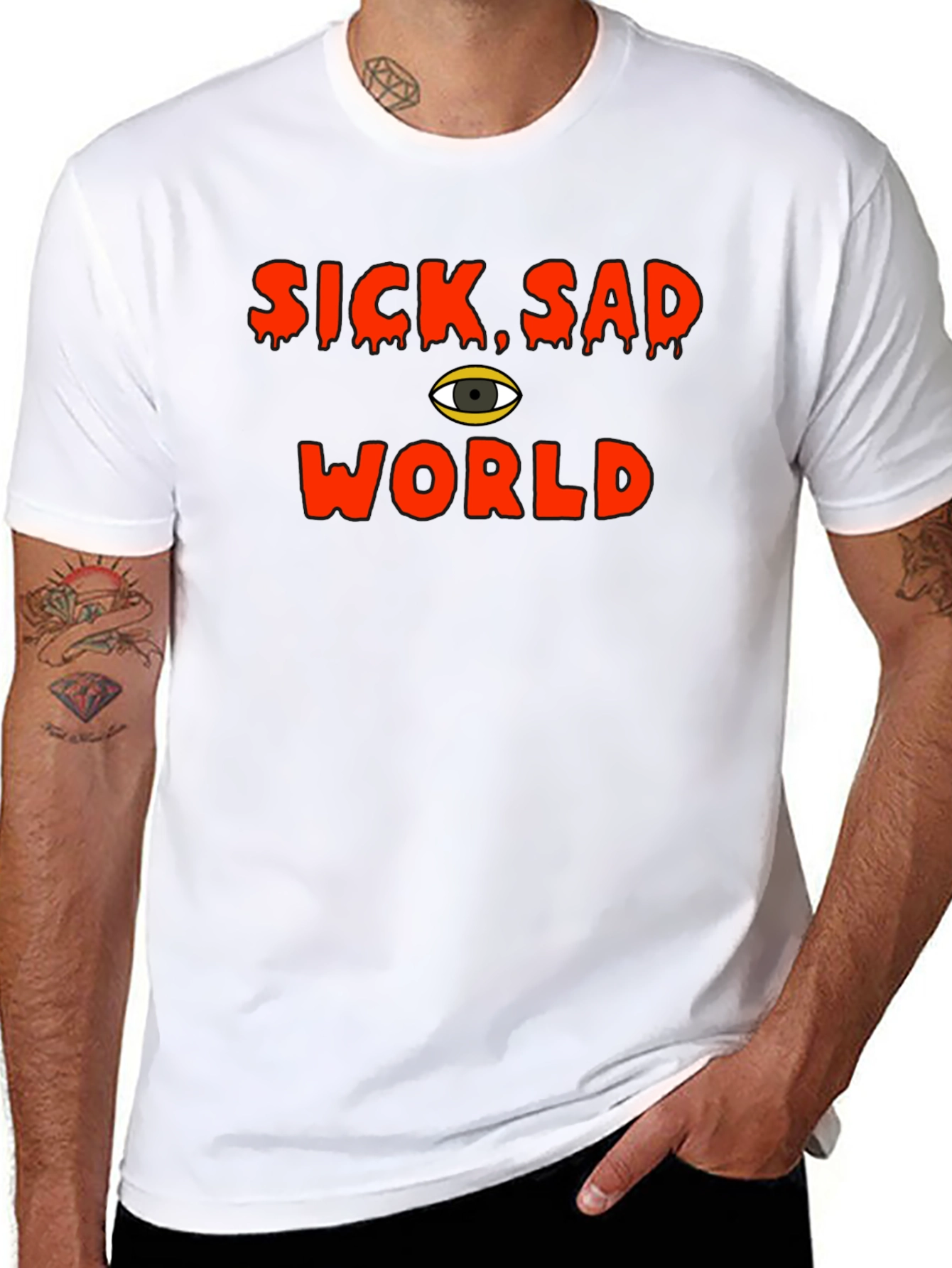 Sick Sad World Graphic T-Shirt