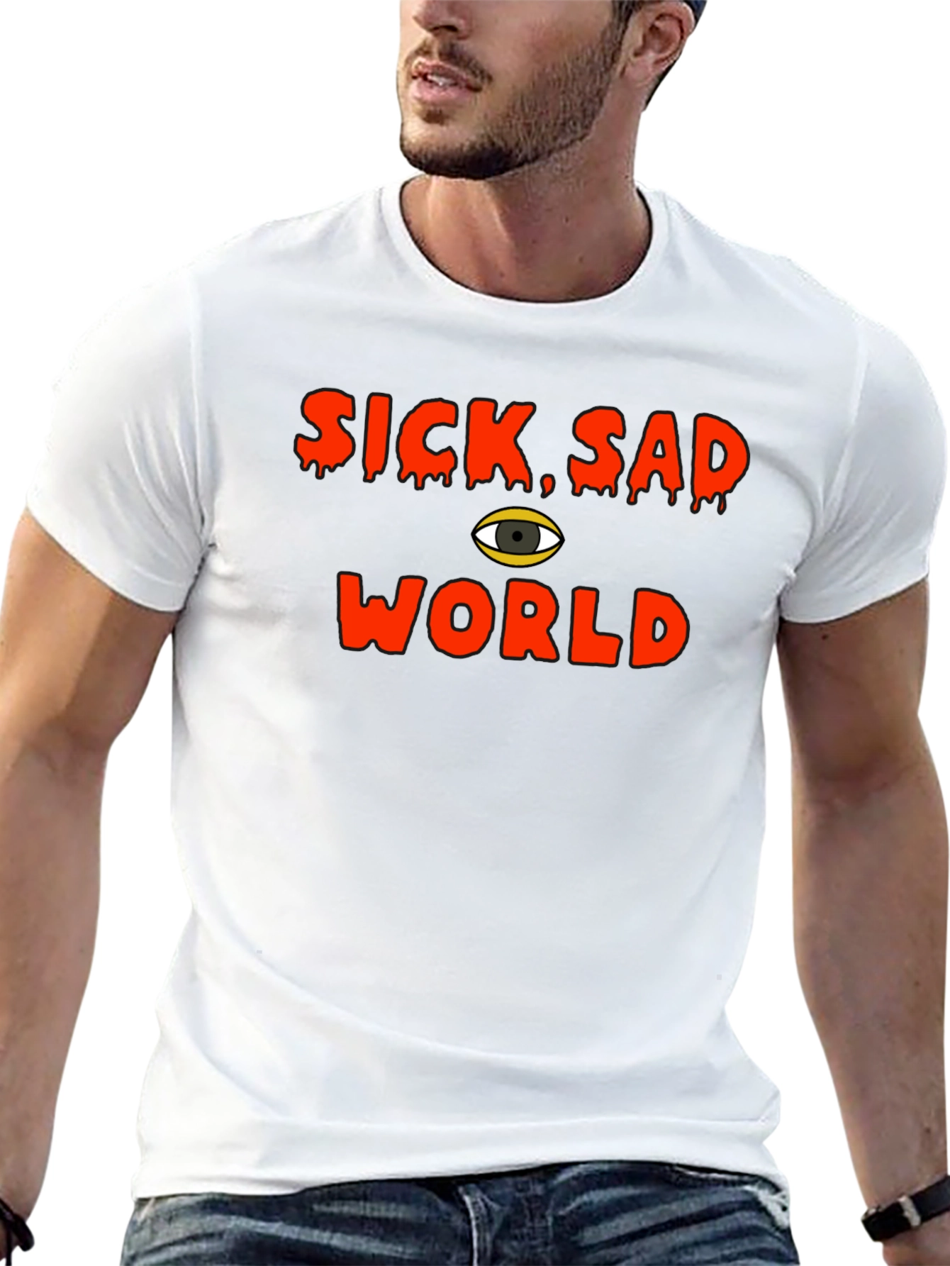 Sick Sad World Graphic T-Shirt