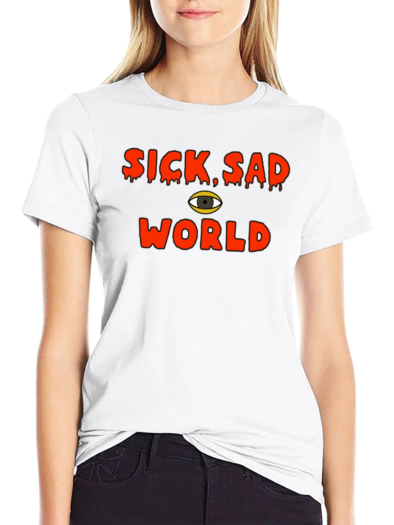 Sick Sad World Graphic T-Shirt