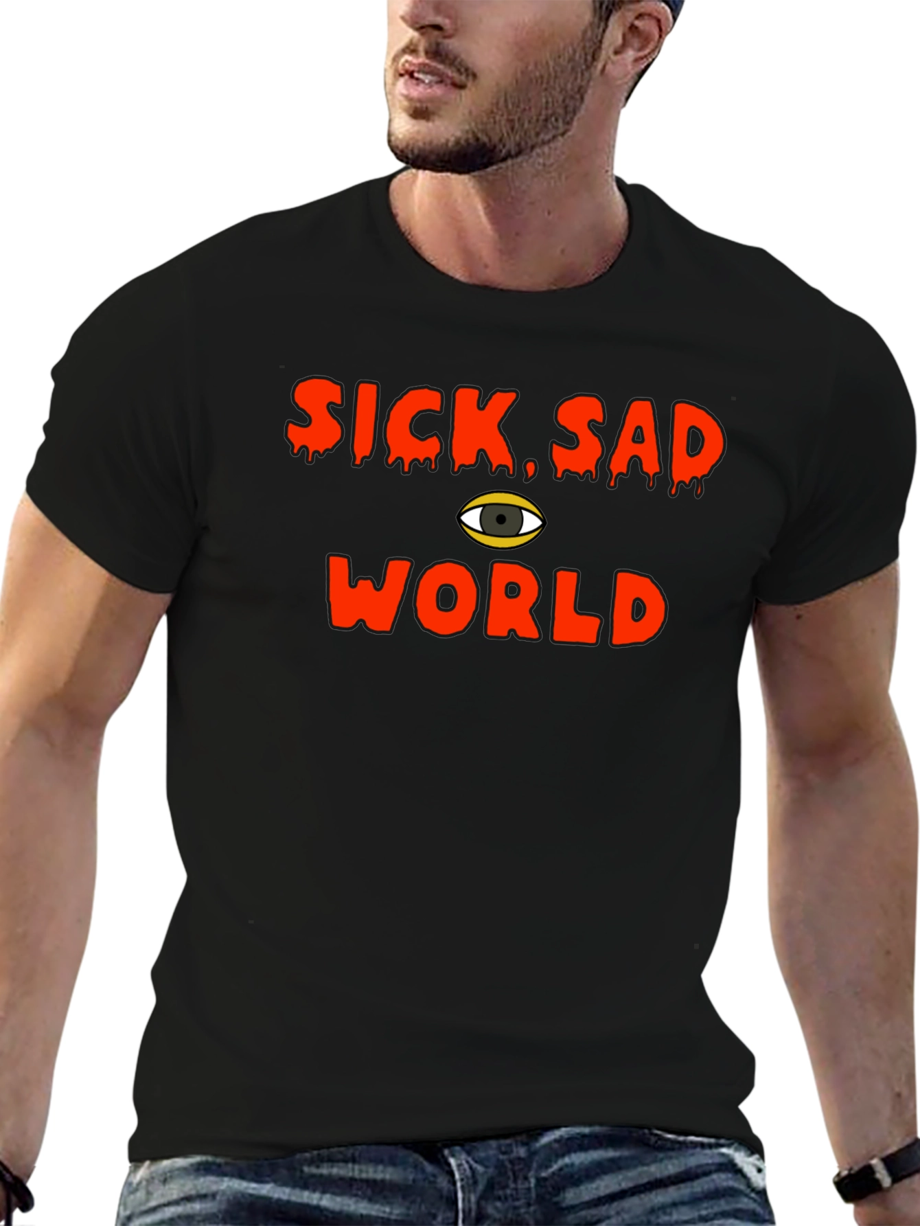 Sick Sad World Graphic T-Shirt