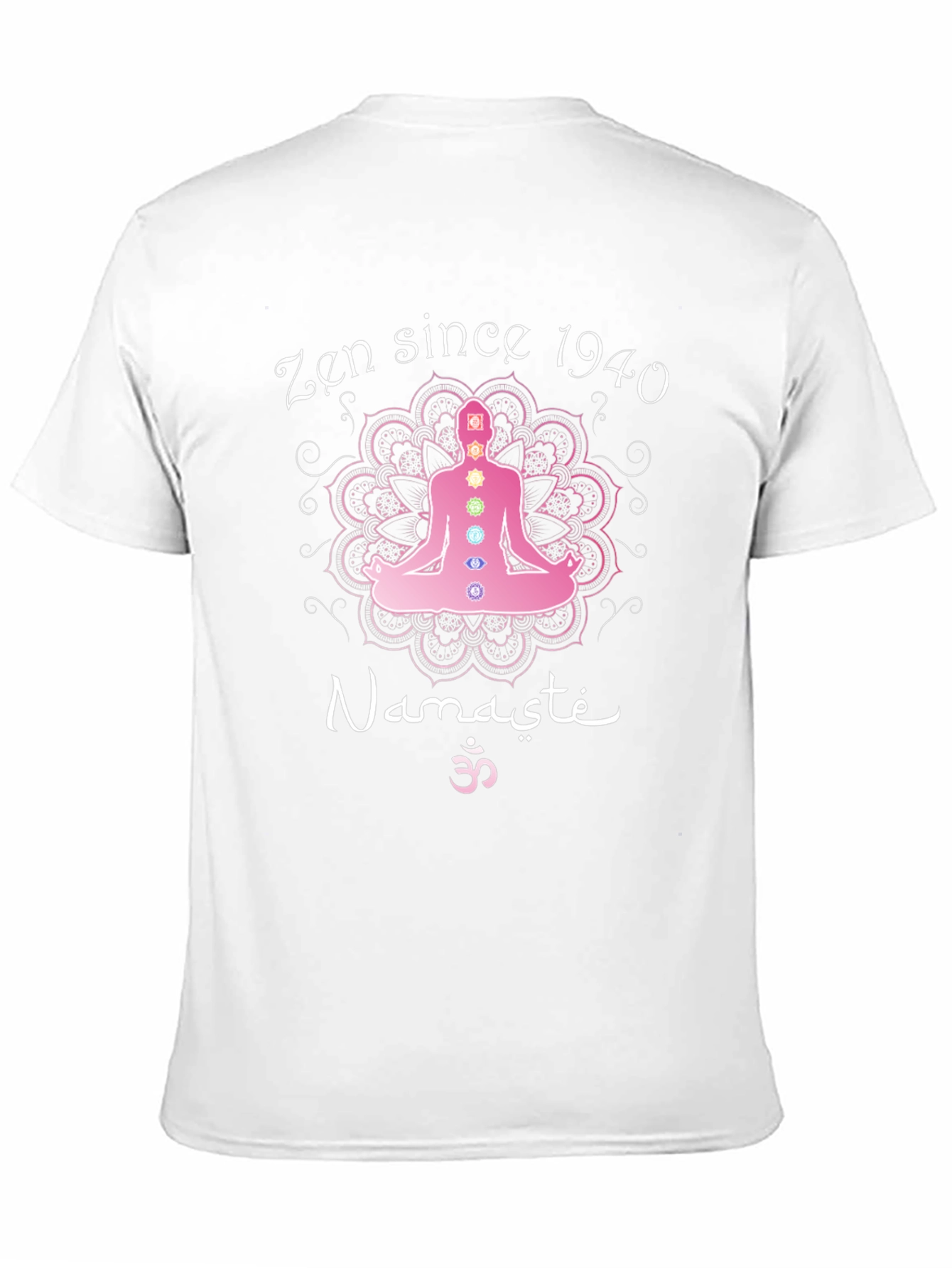 Zen Since 1940 Yoga Chakra T-Shirt Namaste Meditation