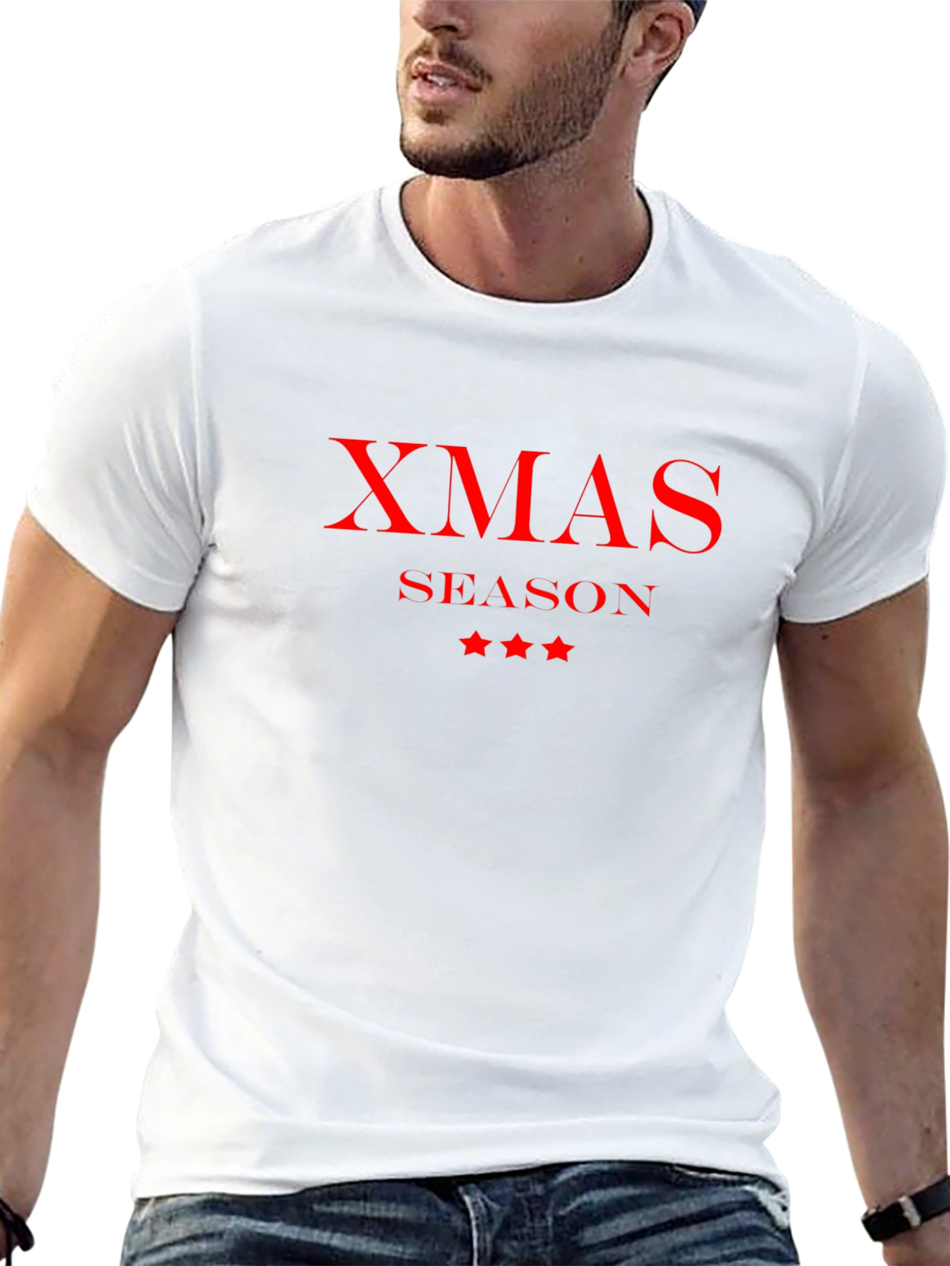 Xmas Season Graphic Tee - Holiday Festive Shirt