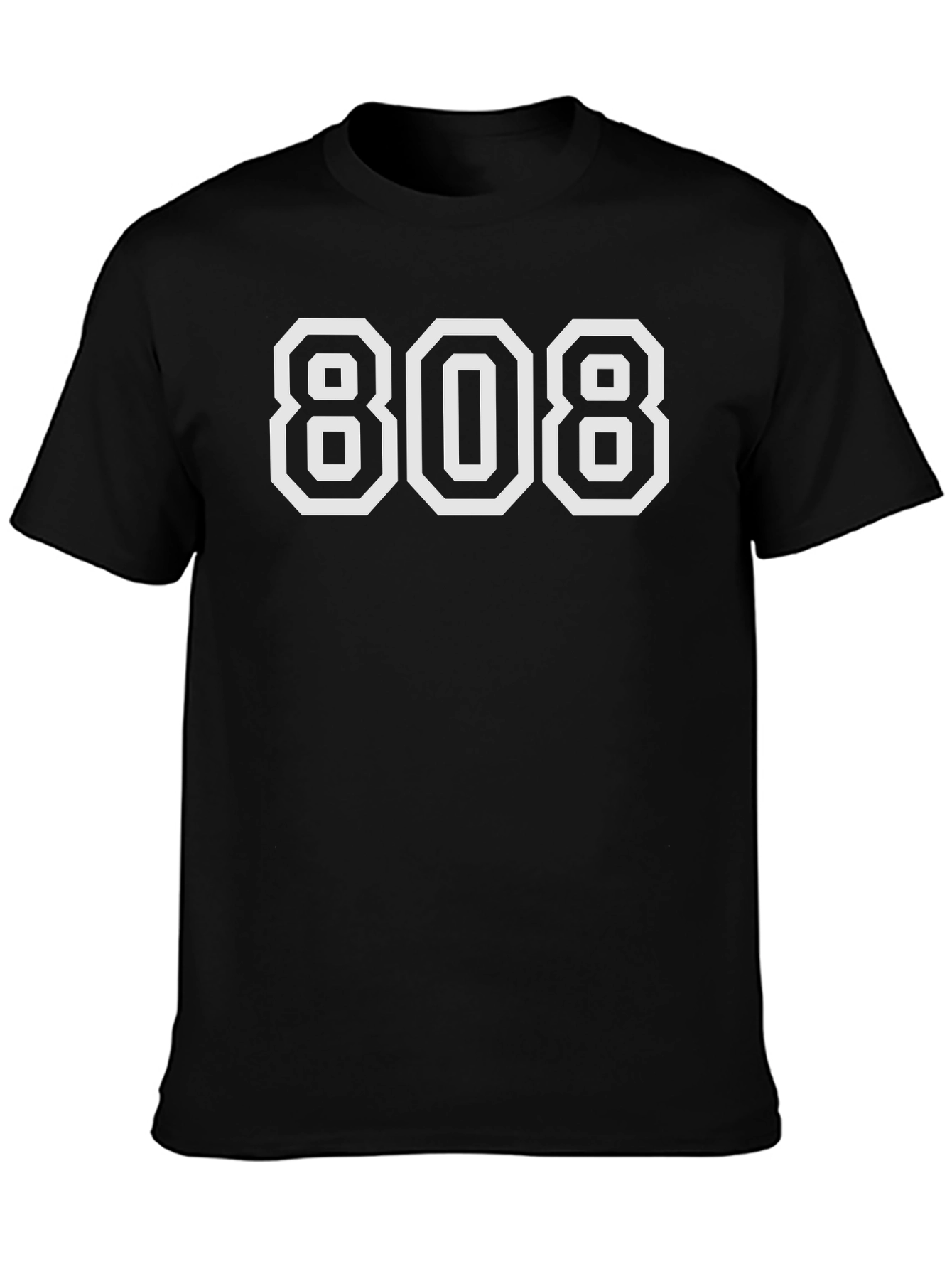 808 Graphic T-Shirt - Classic Number Tee