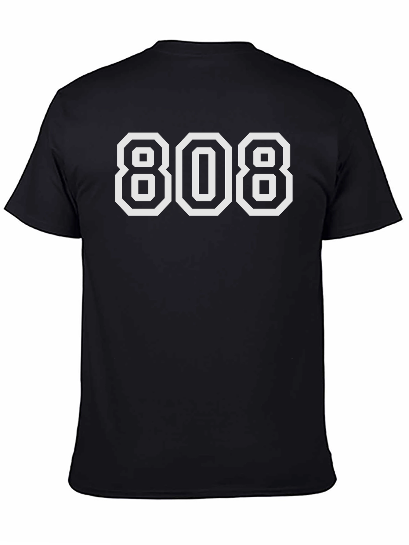 808 Graphic T-Shirt - Classic Number Tee