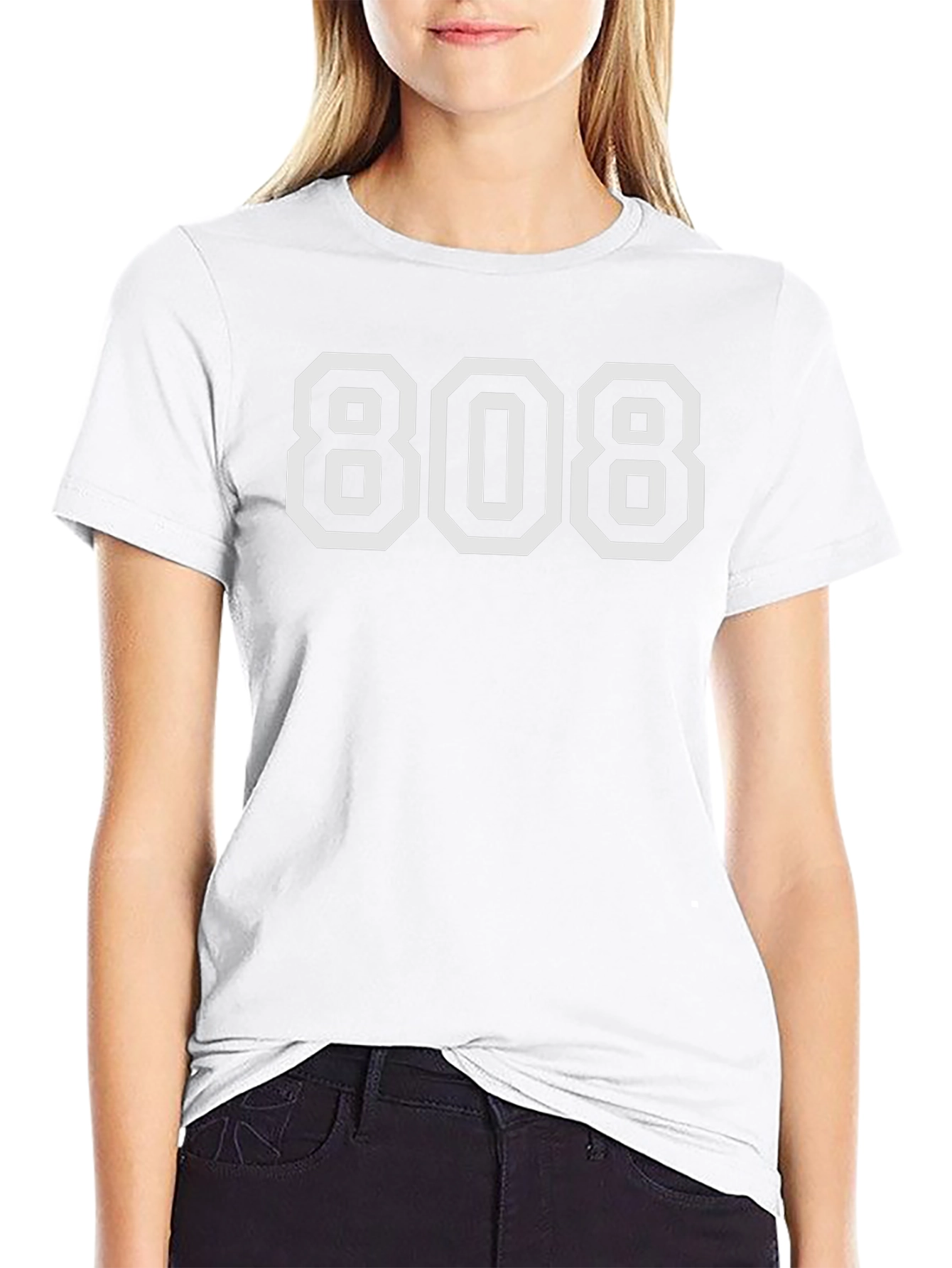 808 Graphic T-Shirt - Classic Number Tee