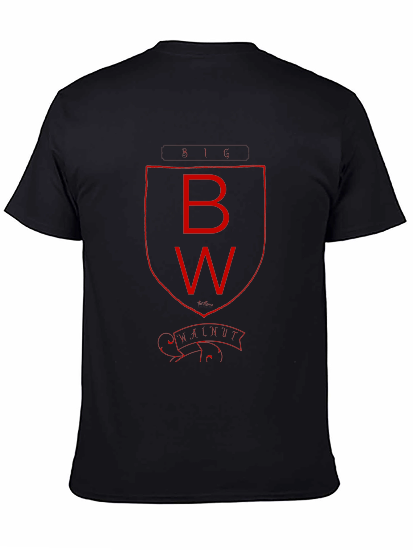 Big Walnut Crest Black T-Shirt