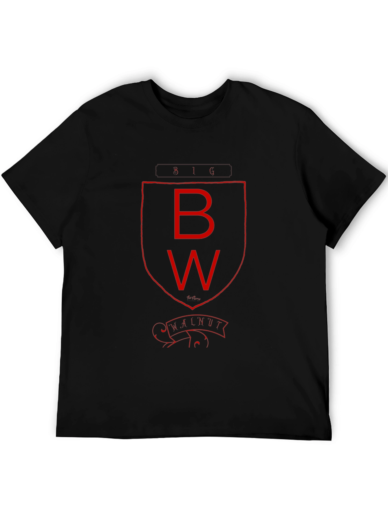 Big Walnut Crest Black T-Shirt