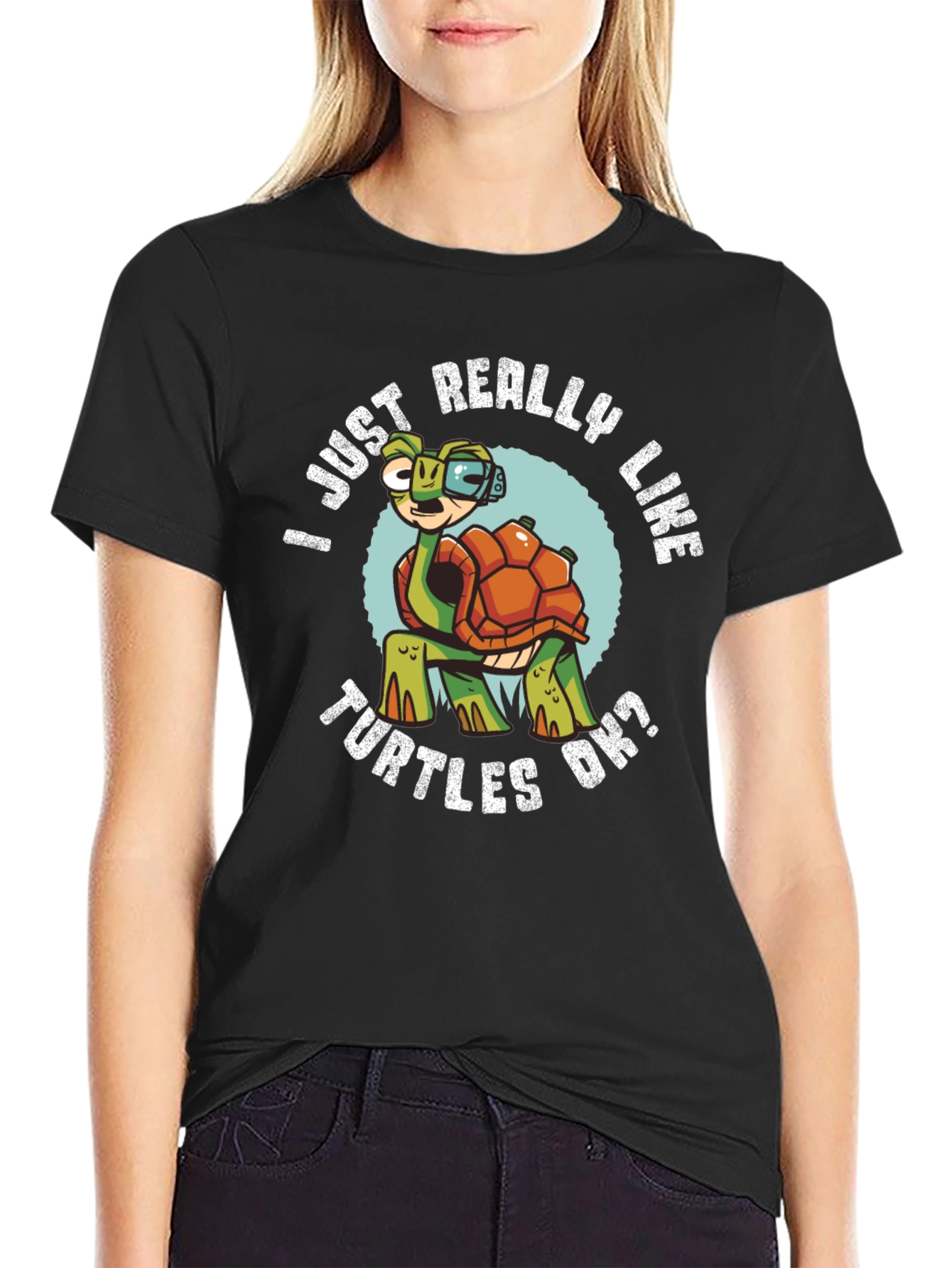 I Just Really Like Turtles OK? T-Shirt