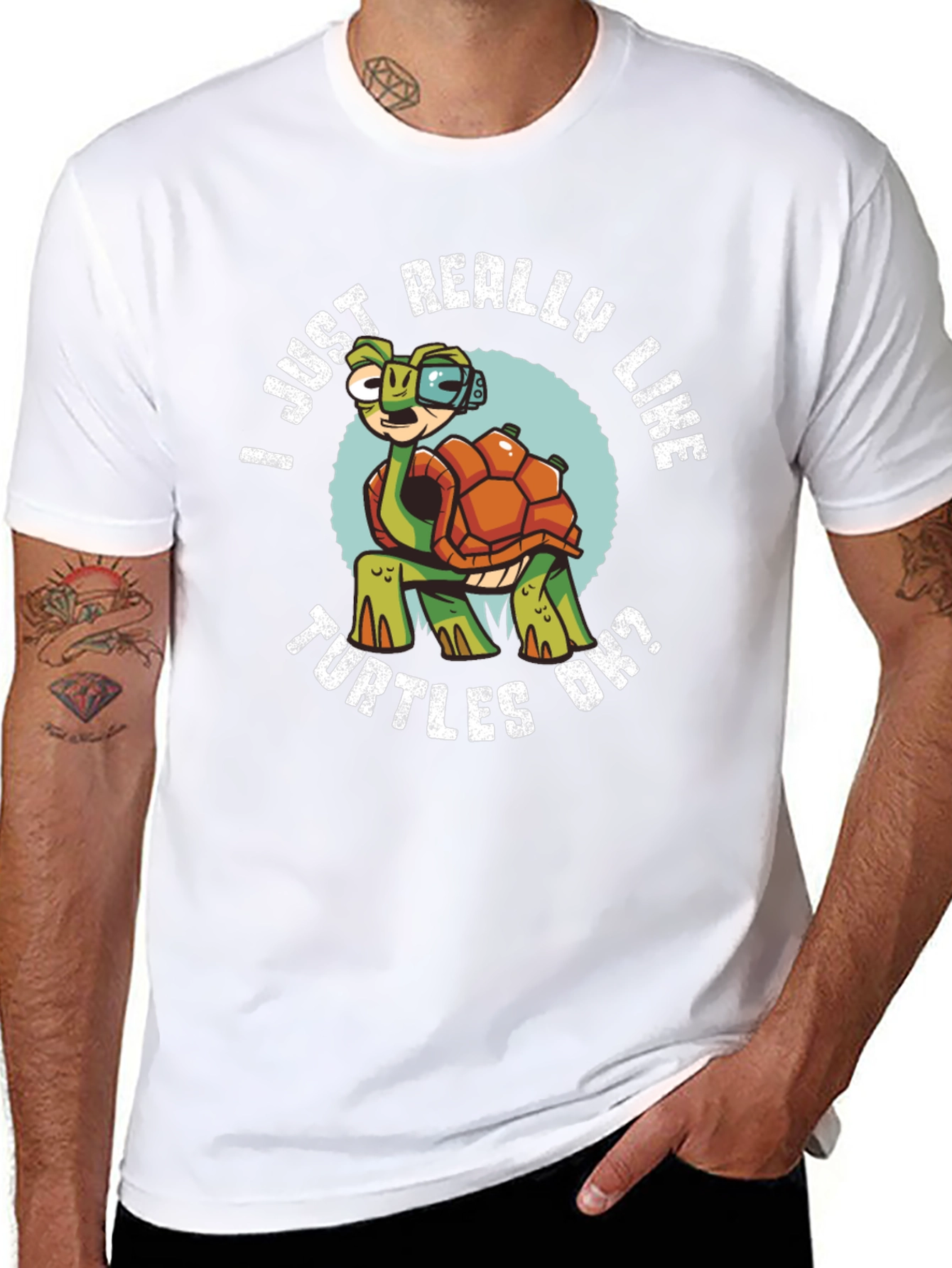I Just Really Like Turtles OK? T-Shirt
