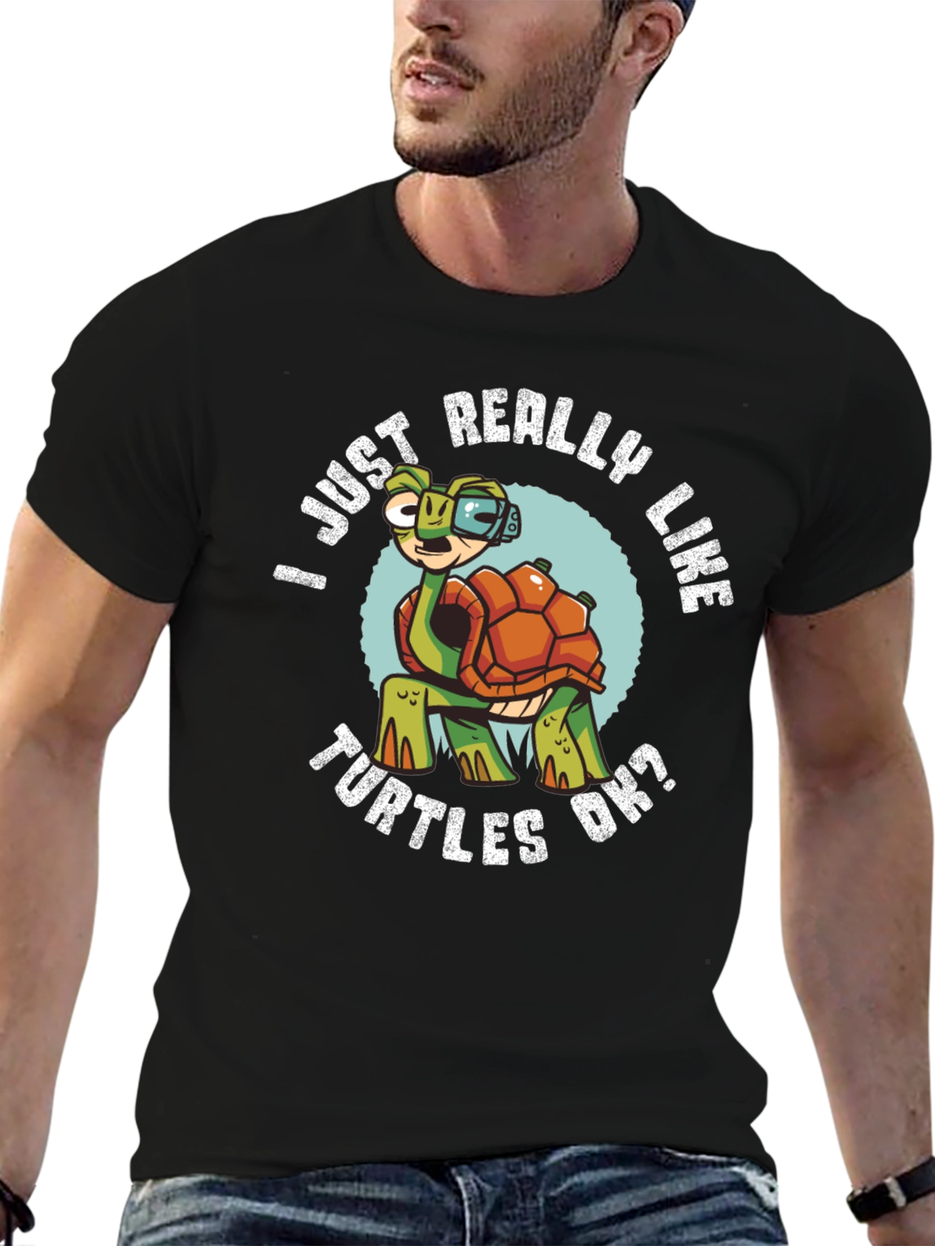 I Just Really Like Turtles OK? T-Shirt