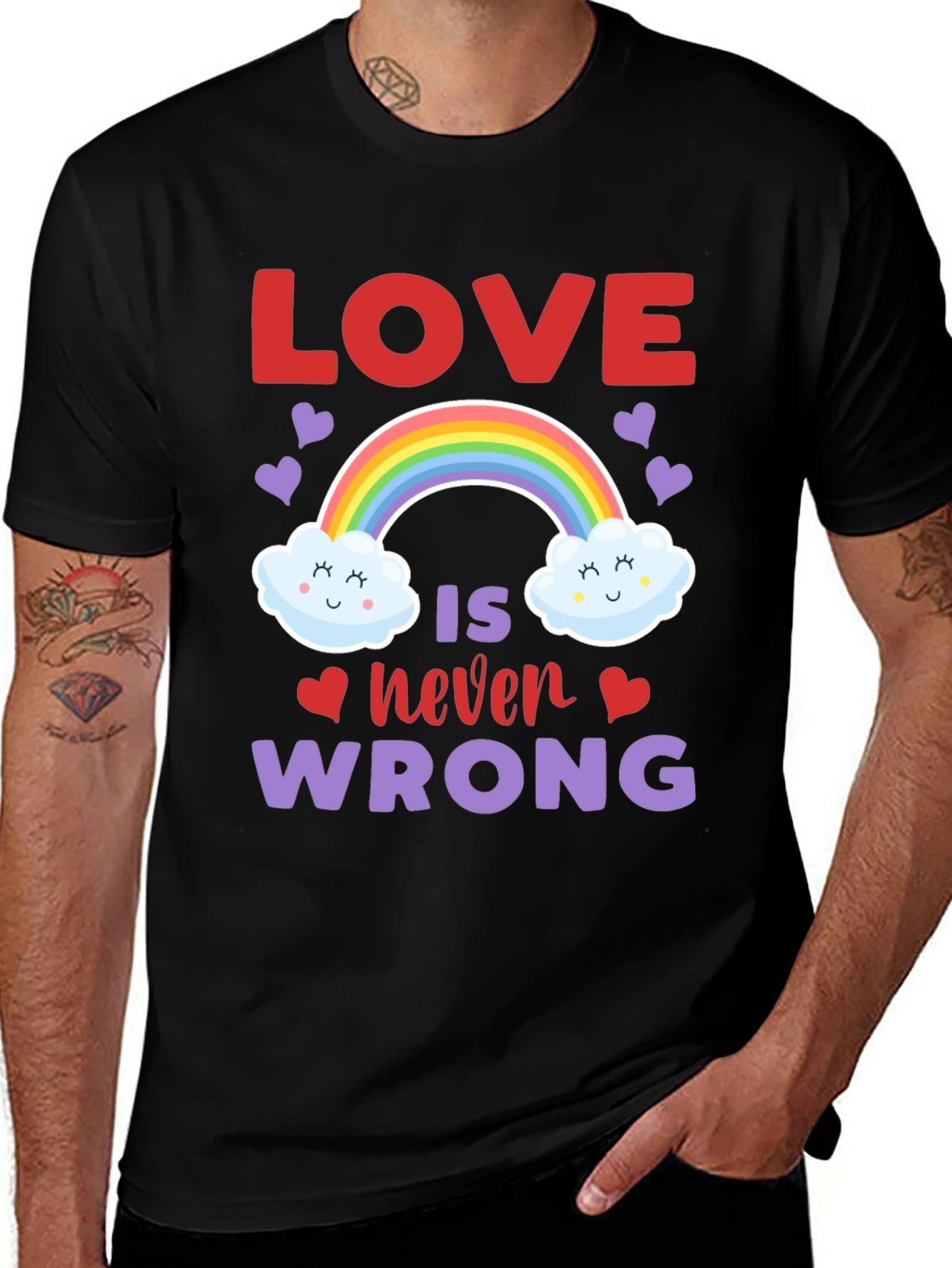 Love Is Never Wrong Graphic T-Shirt