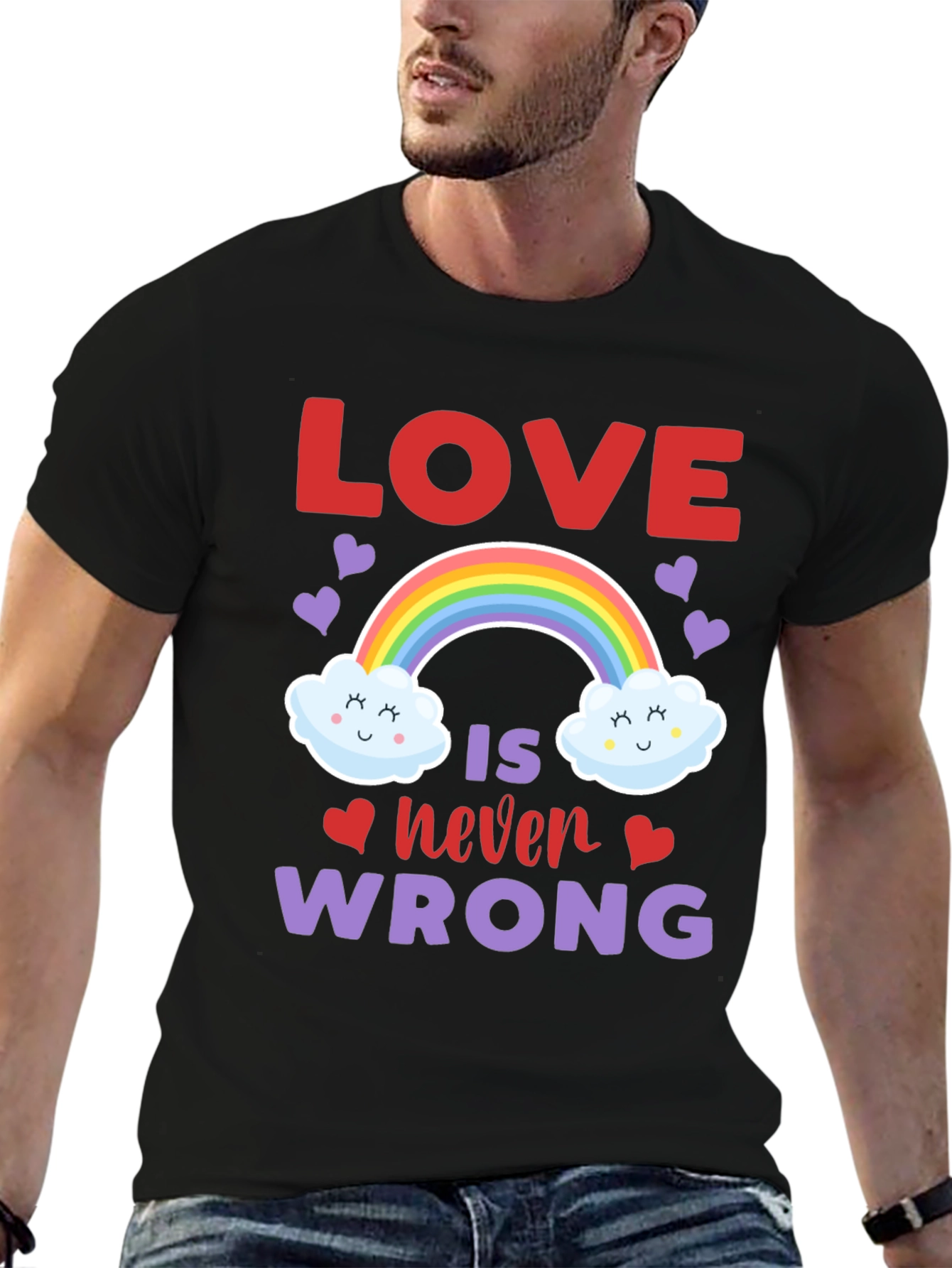 Love Is Never Wrong Graphic T-Shirt