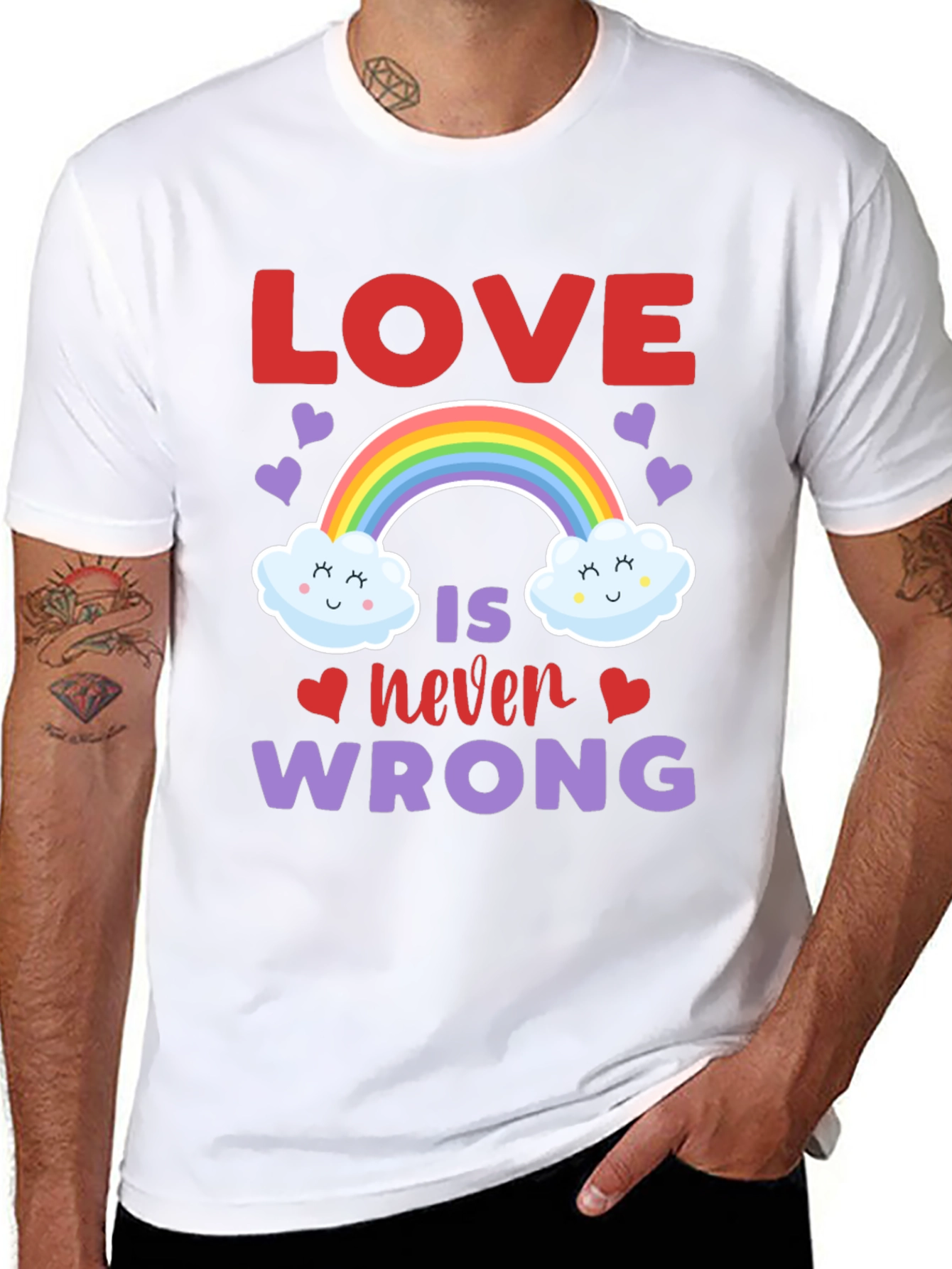 Love Is Never Wrong Graphic T-Shirt