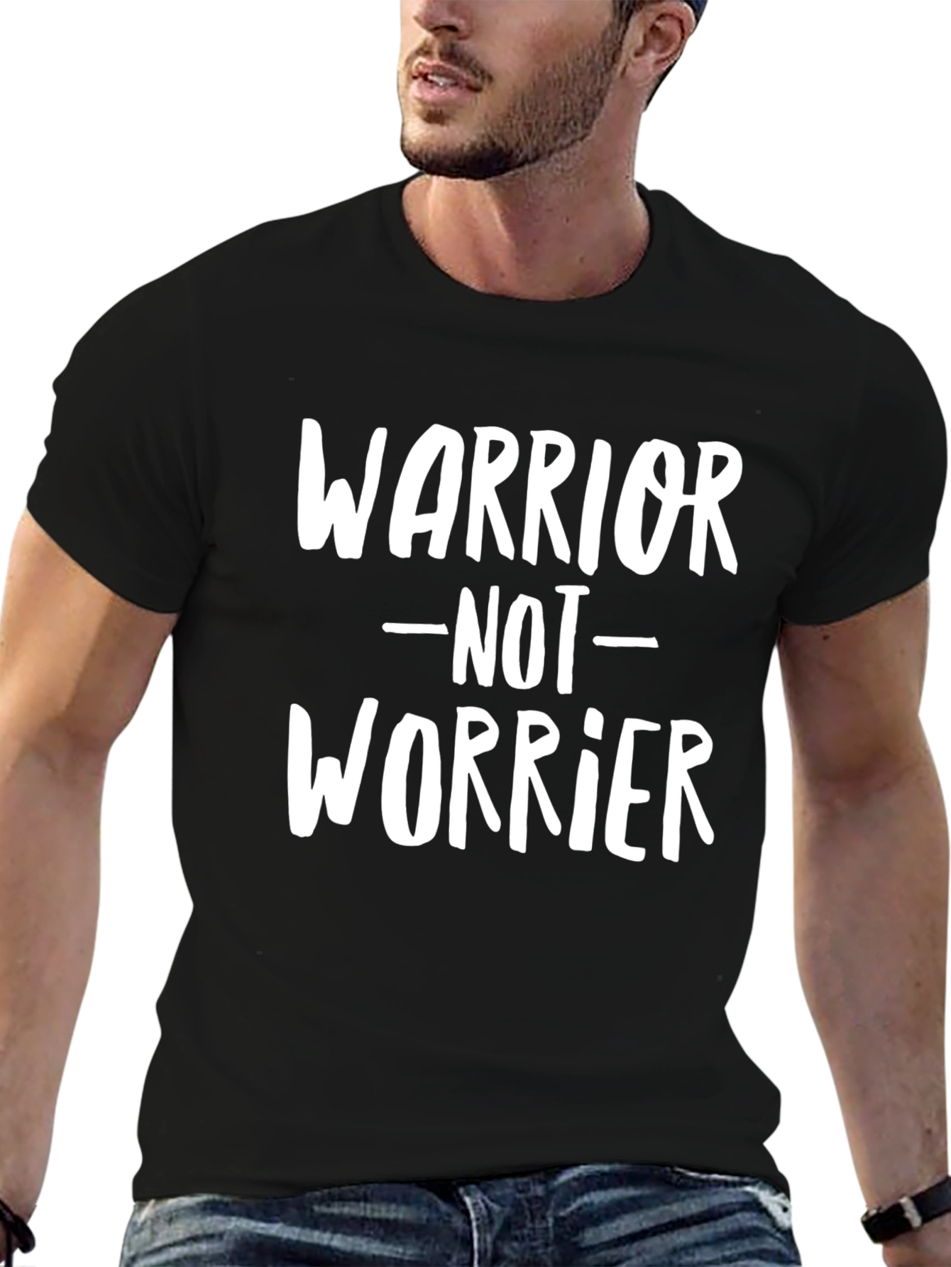 Warrior Not Worrier Graphic Tee