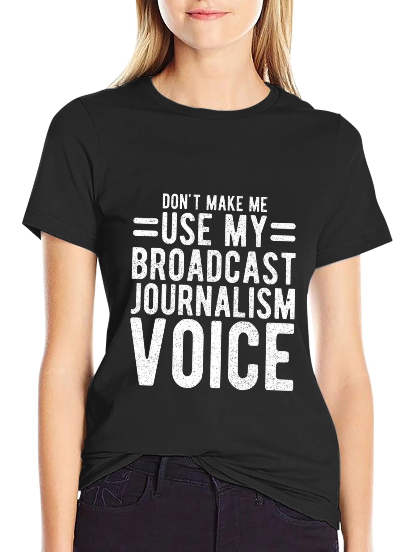 Broadcast Journalism Voice T-Shirt