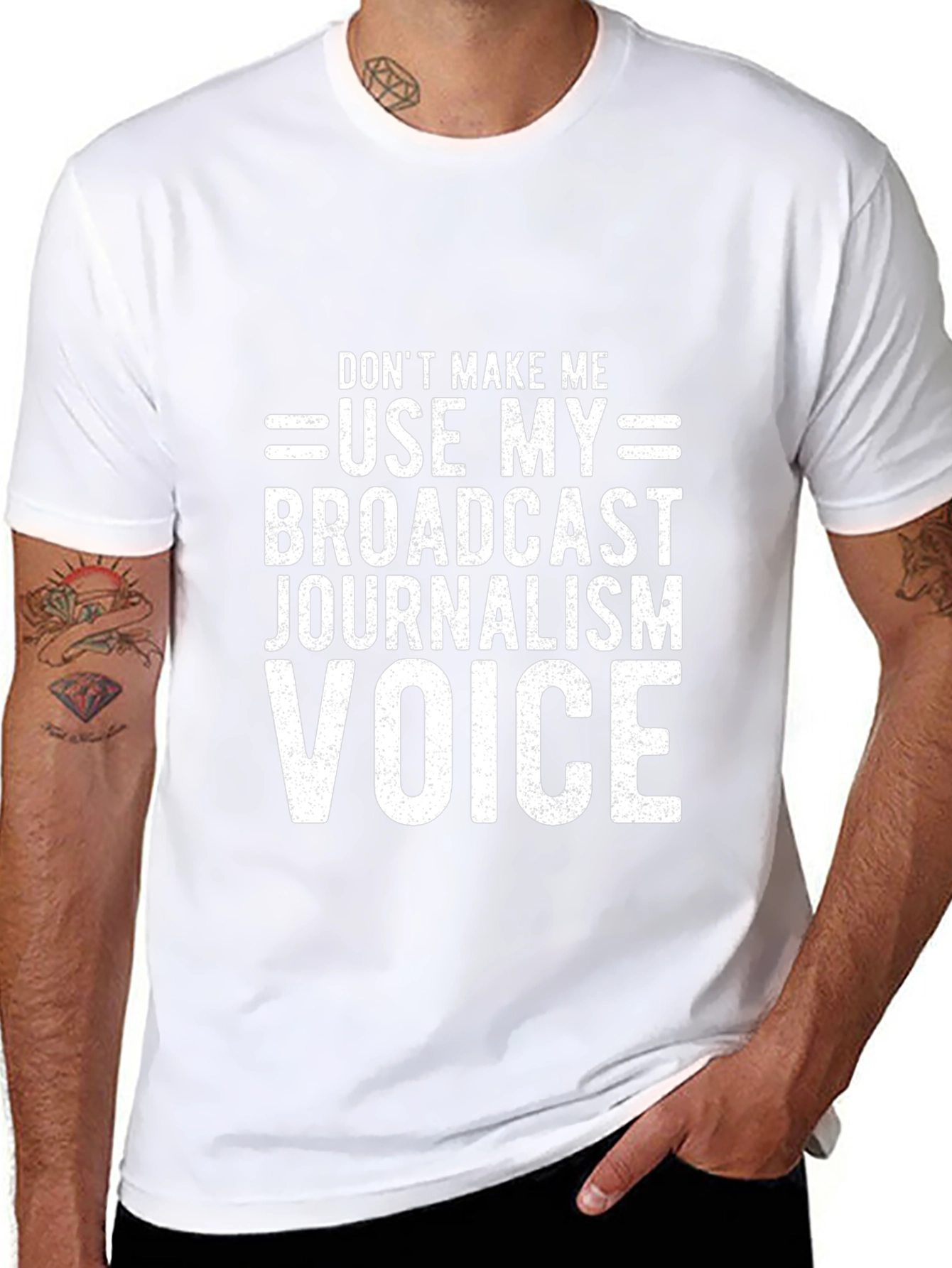 Broadcast Journalism Voice T-Shirt