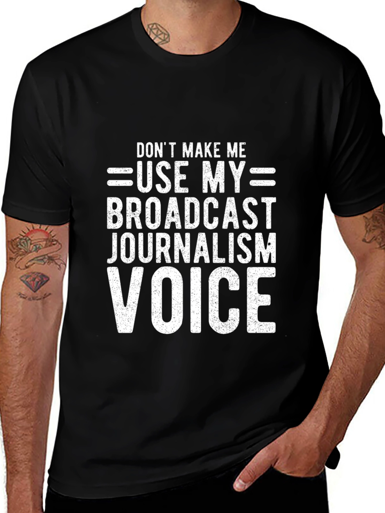 Broadcast Journalism Voice T-Shirt