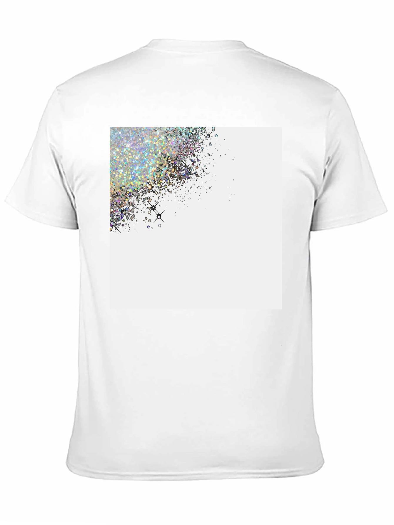 Sparkling Glitter Design Tee