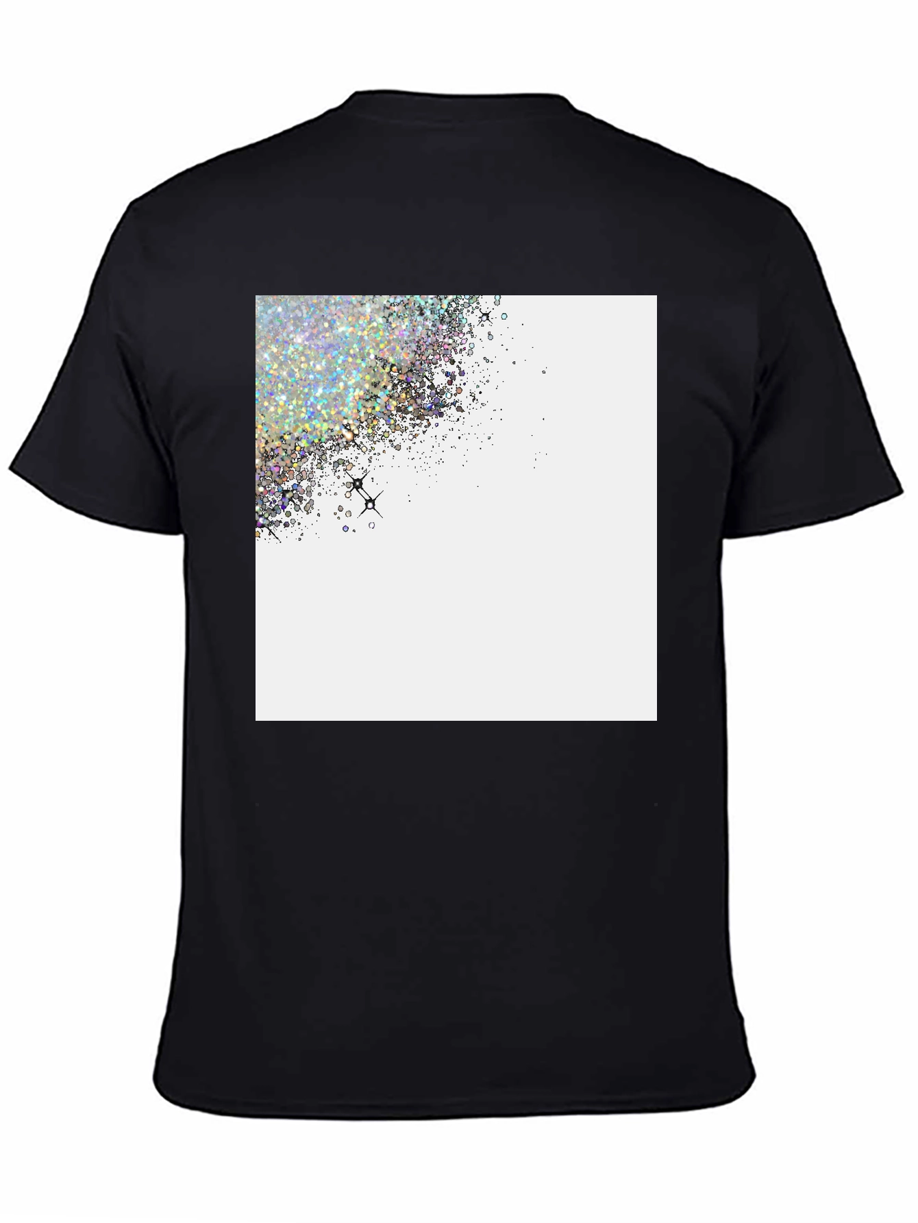 Sparkling Glitter Design Tee