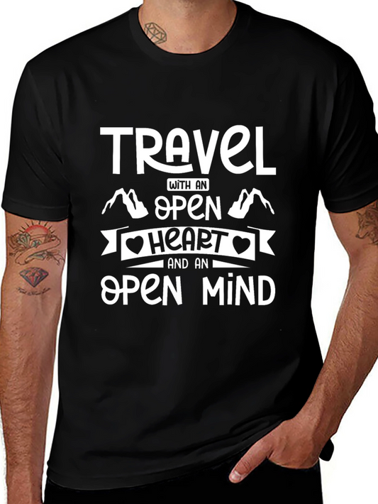 Travel with an Open Heart & Mind T-Shirt
