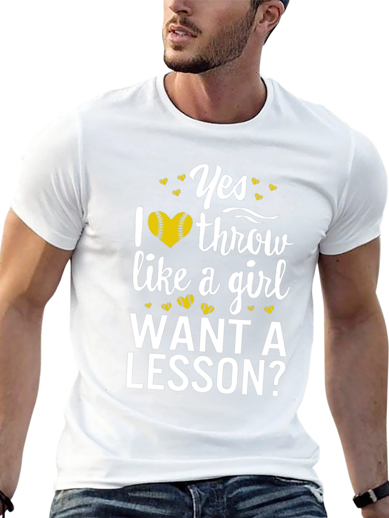 Yes I Throw Like a Girl T-Shirt