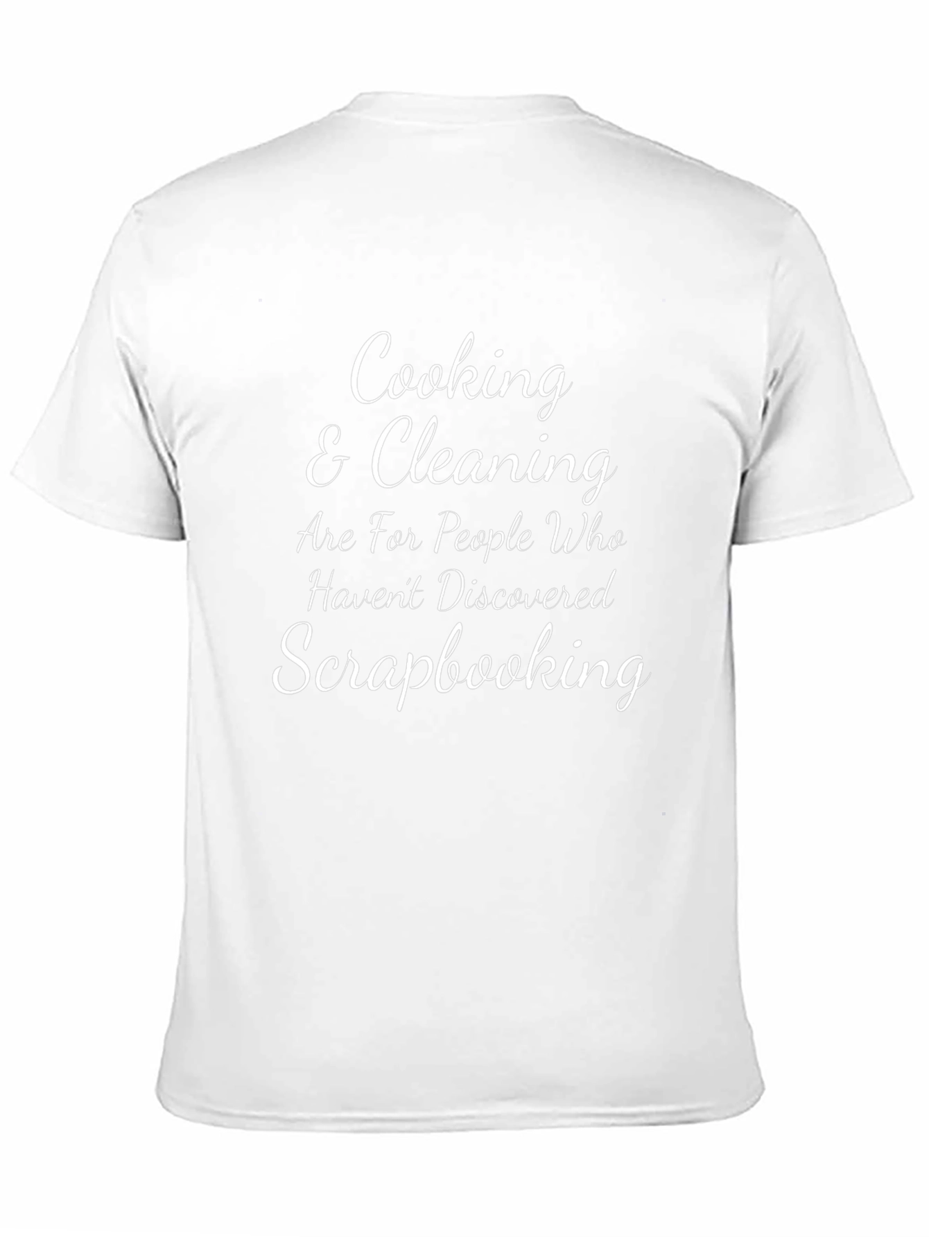 Cooking and Cleaning Scrapbooking T-Shirt