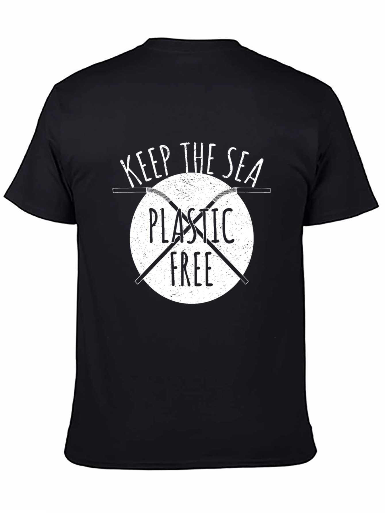 Keep The Sea Plastic Free Graphic T-Shirt
