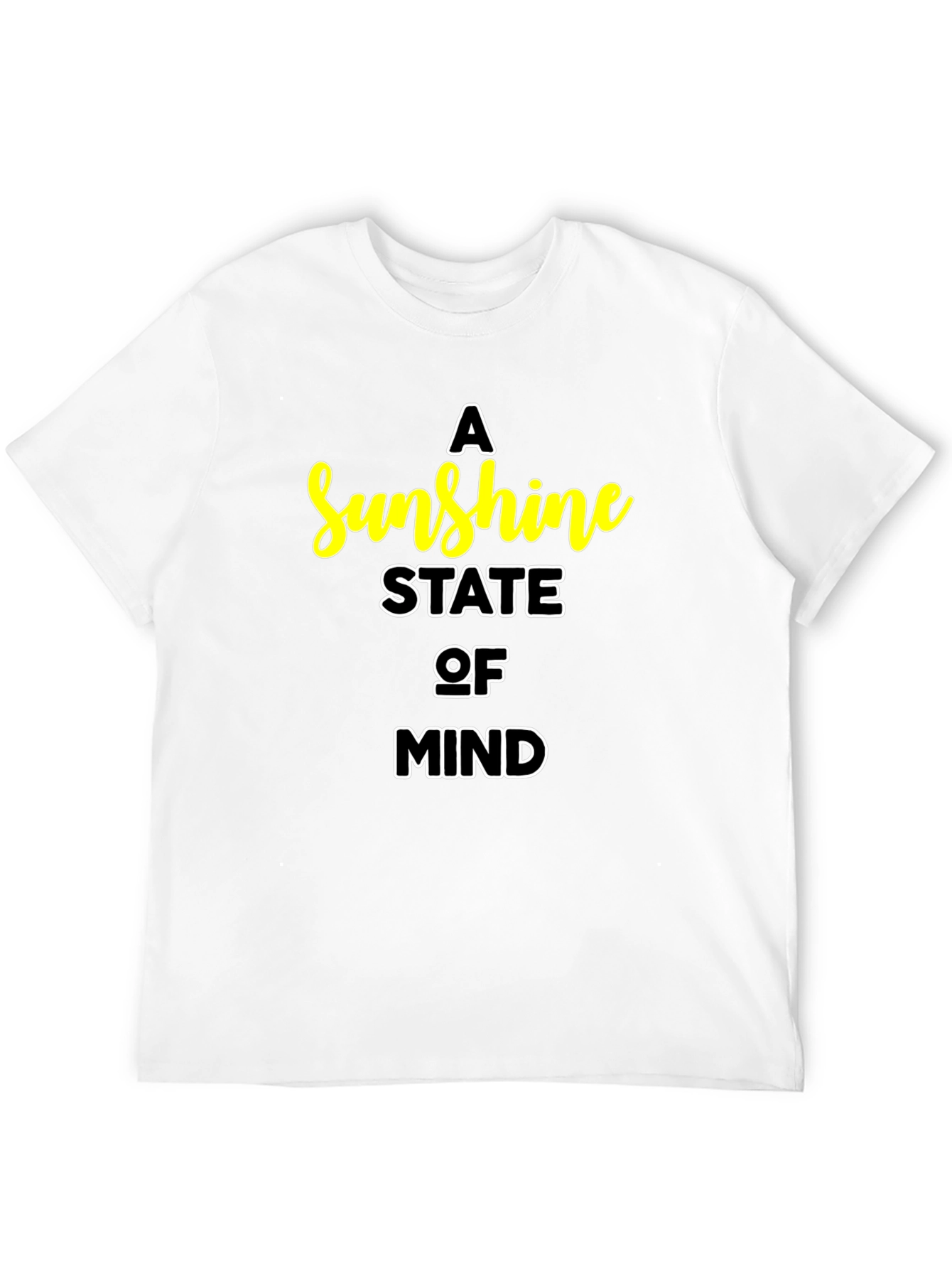 A Sunshine State of Mind Black T-Shirt