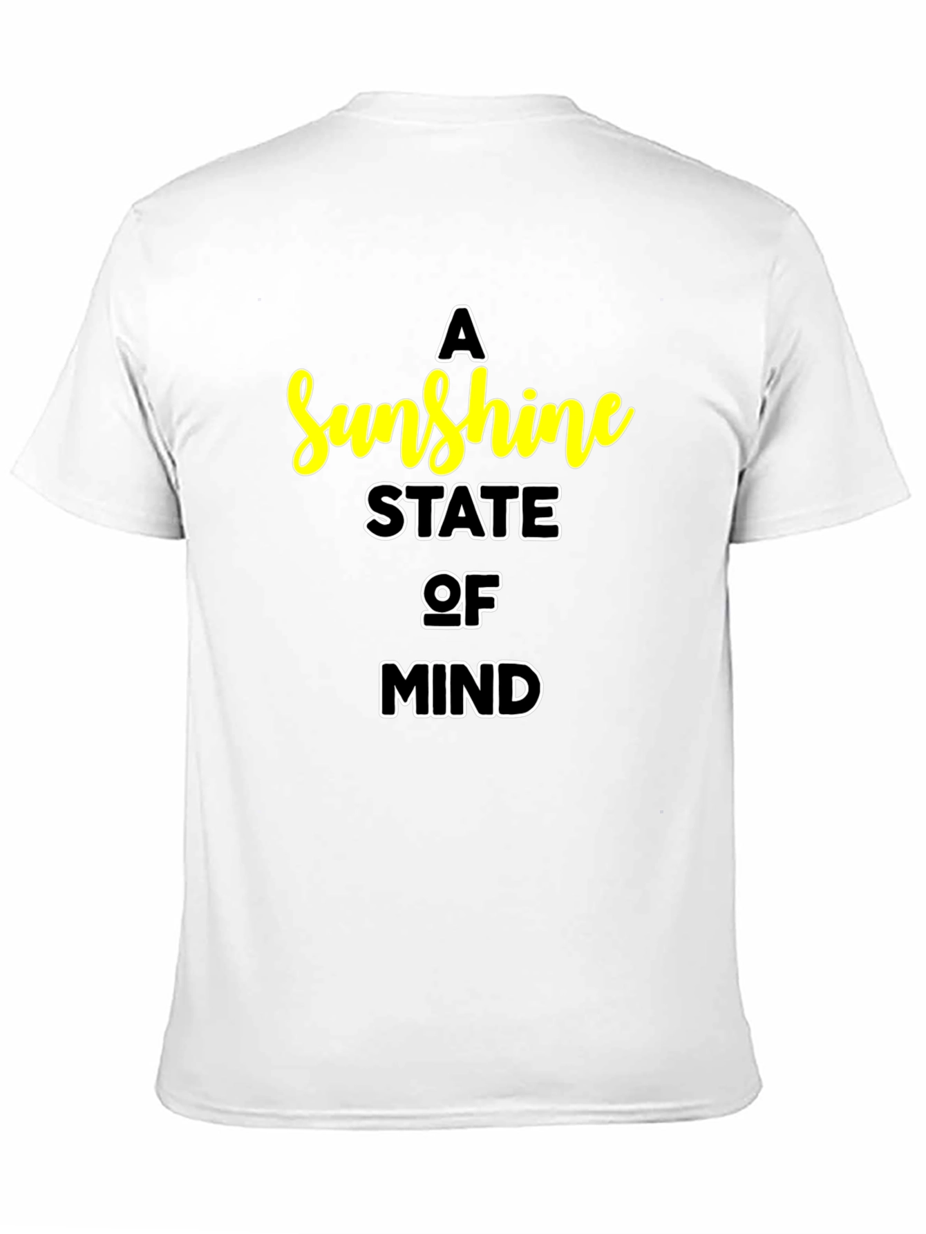 A Sunshine State of Mind Black T-Shirt