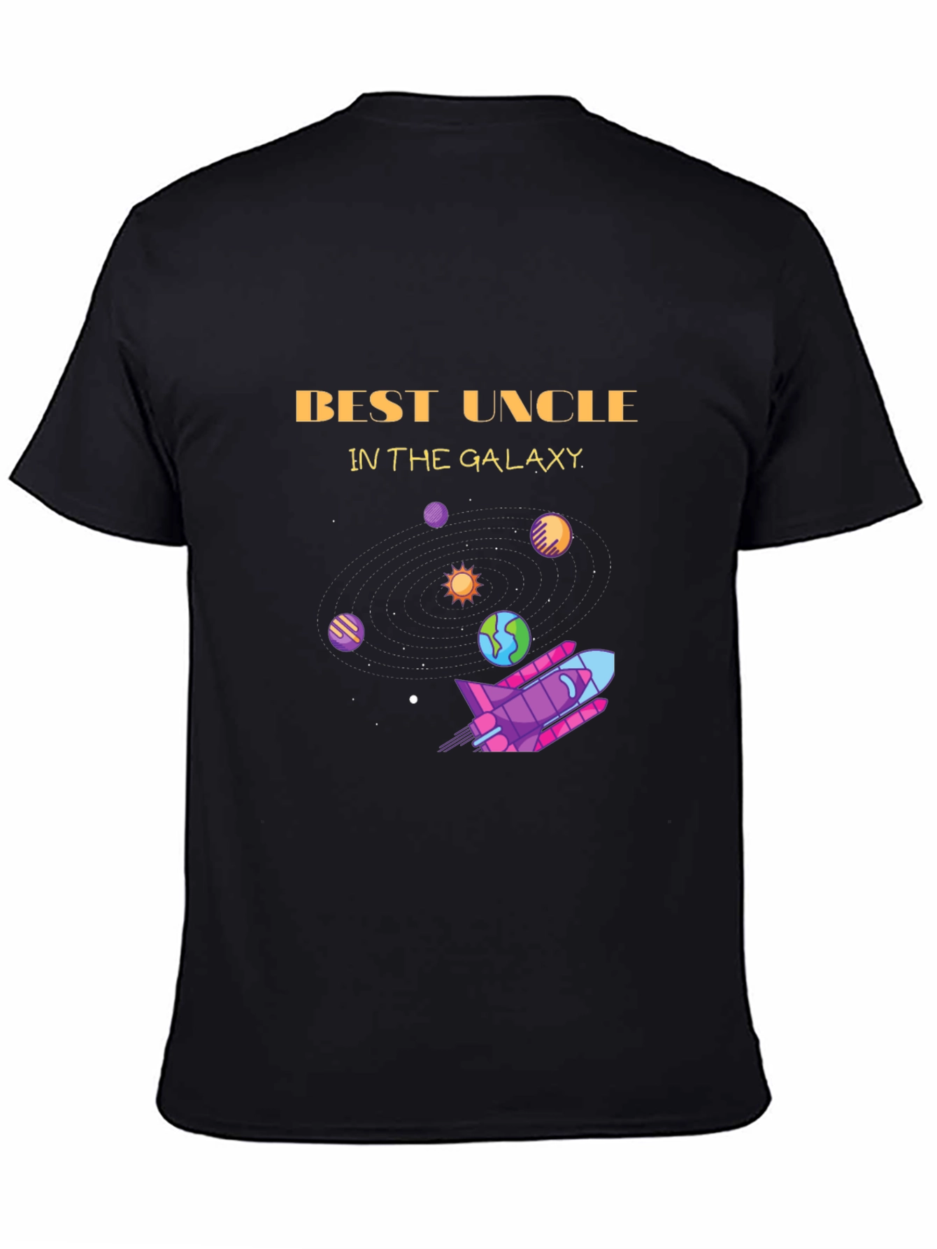Best Uncle in the Galaxy Graphic T-Shirt