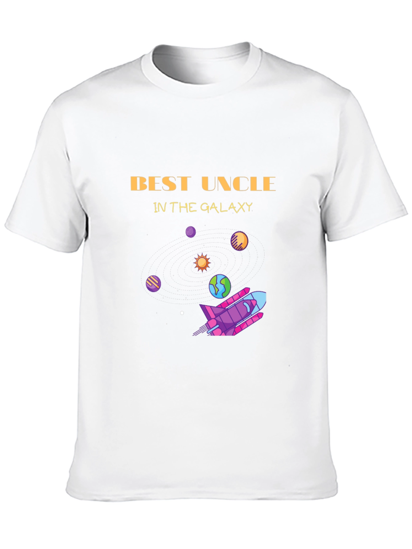 Best Uncle in the Galaxy Graphic T-Shirt