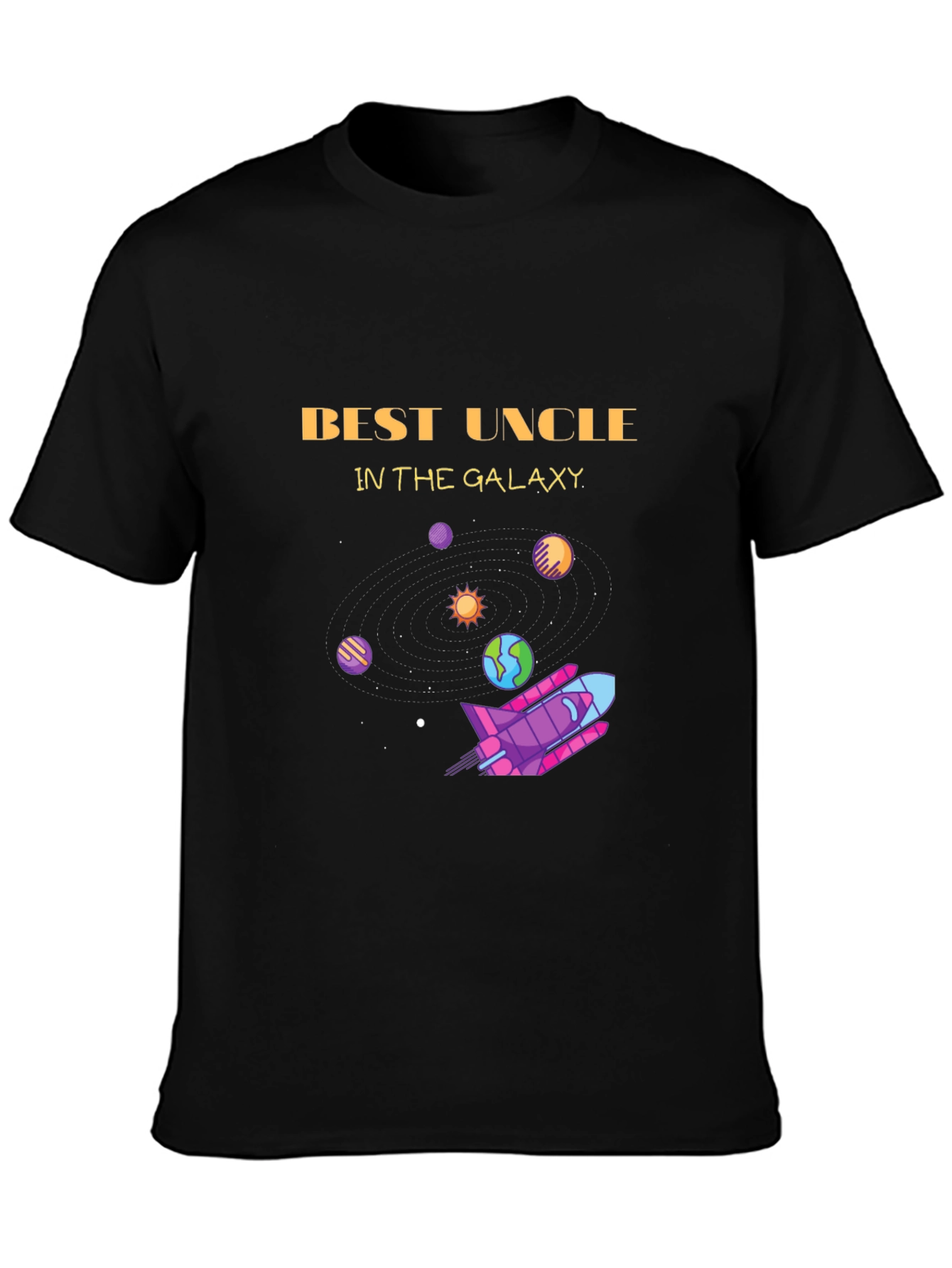 Best Uncle in the Galaxy Graphic T-Shirt