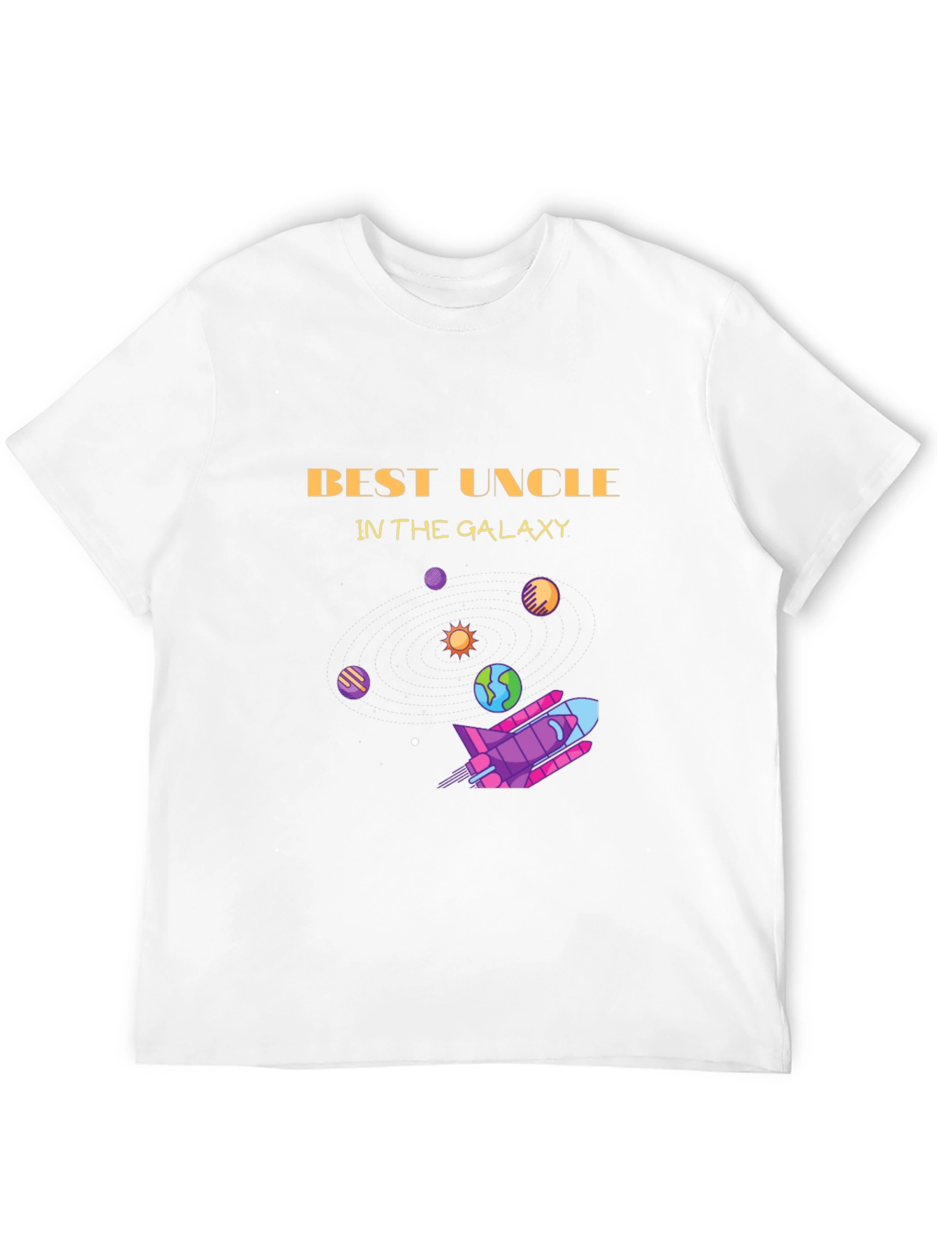 Best Uncle in the Galaxy Graphic T-Shirt