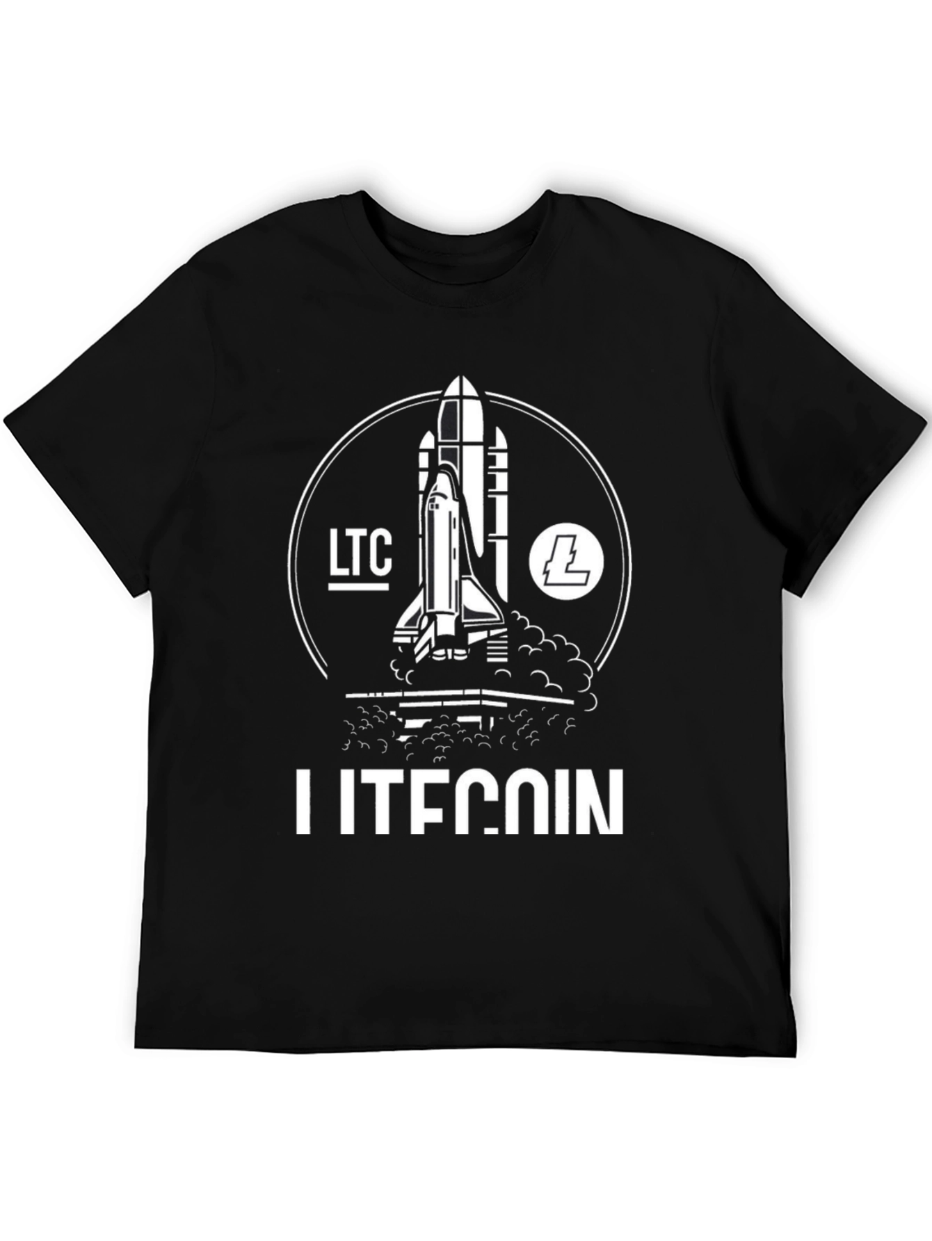 Litecoin Rocket T-Shirt - Crypto Fashion