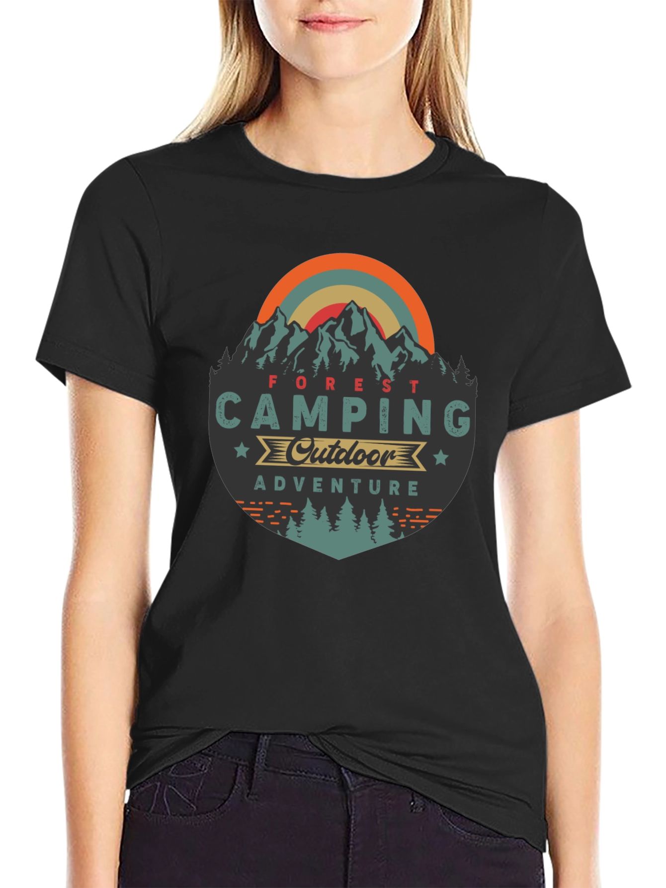 Camping Adventure Graphic Tee