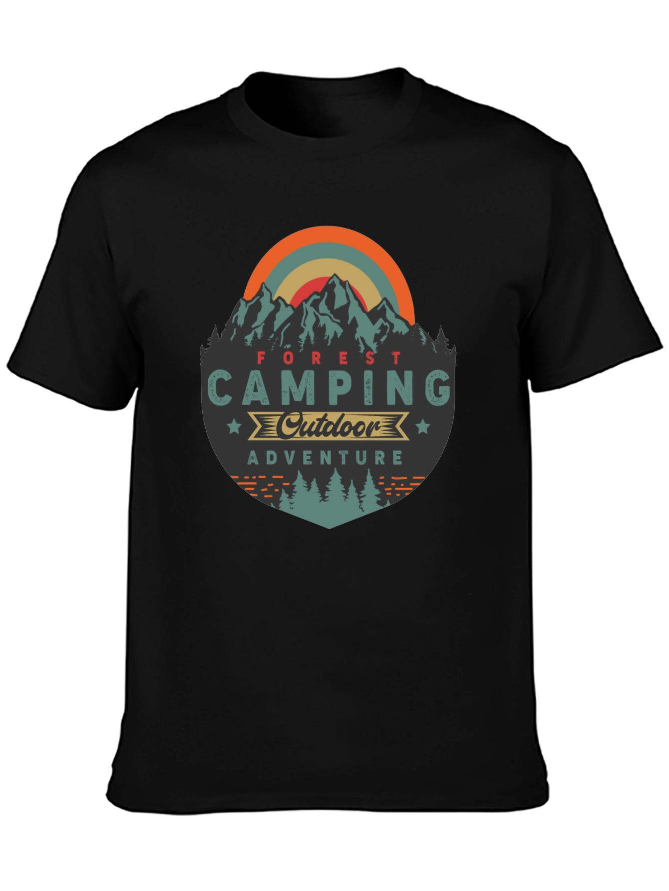 Camping Adventure Graphic Tee