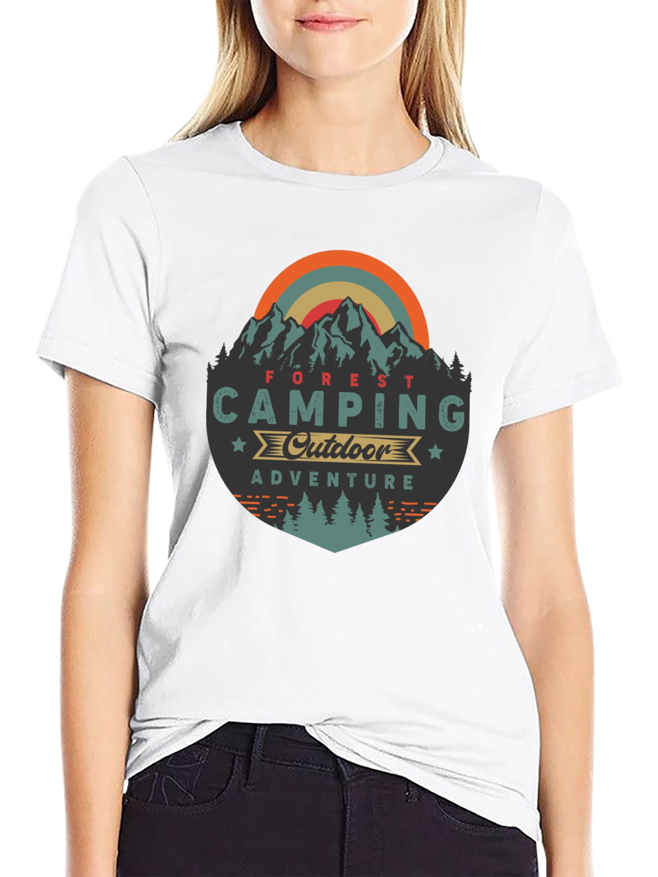 Camping Adventure Graphic Tee