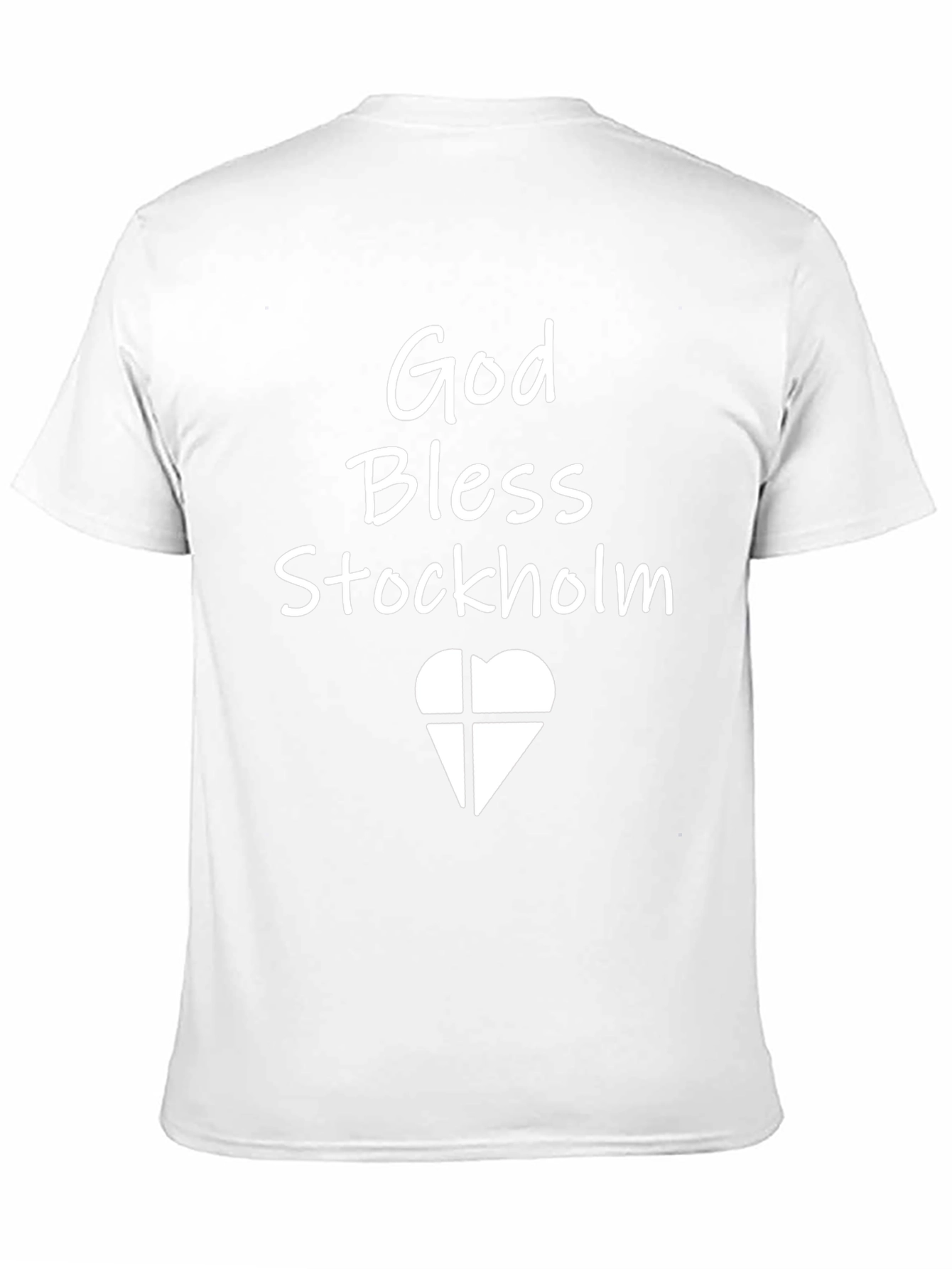 God Bless Stockholm Black T-Shirt
