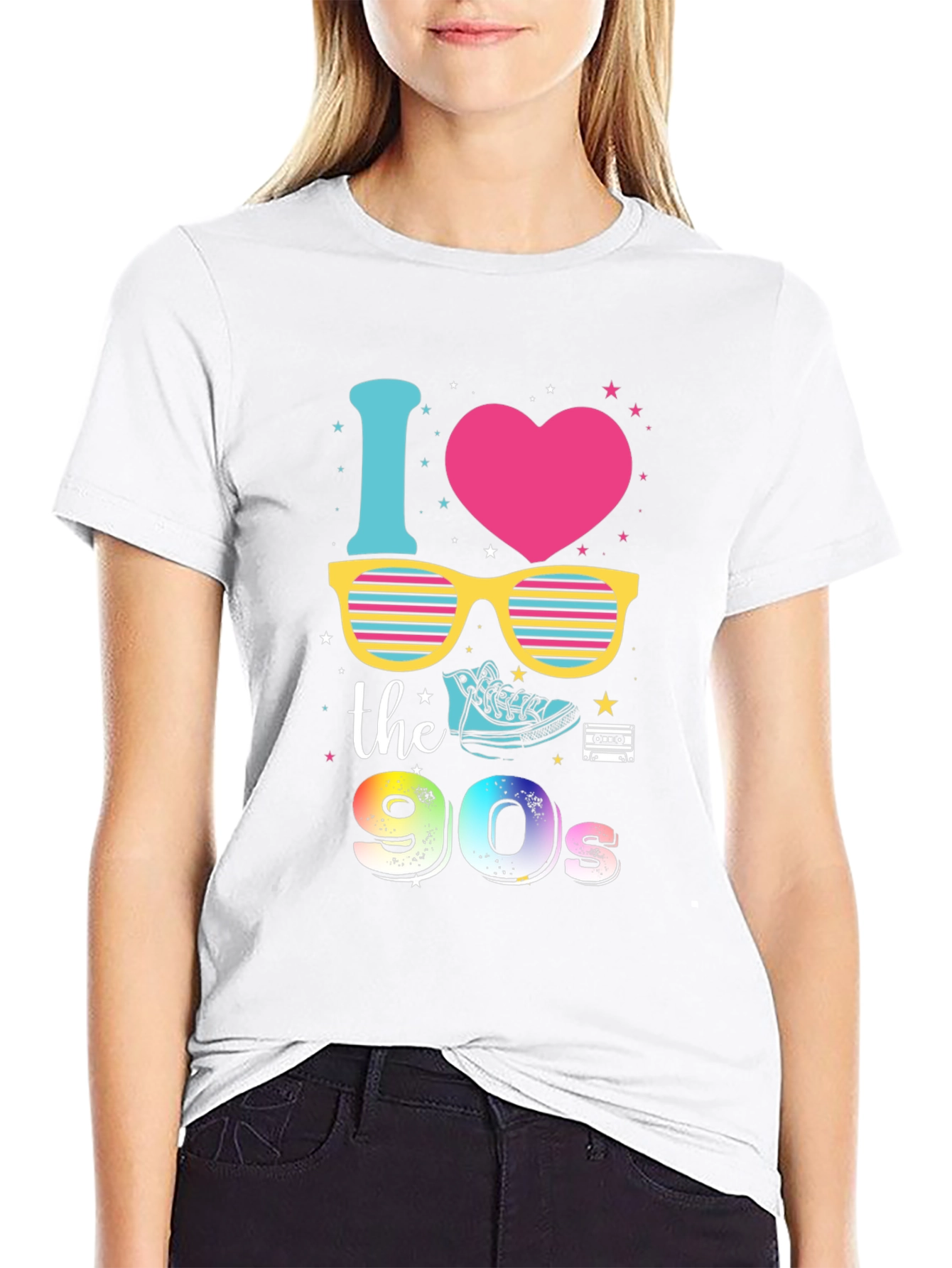 I Love the 90s Black T-Shirt