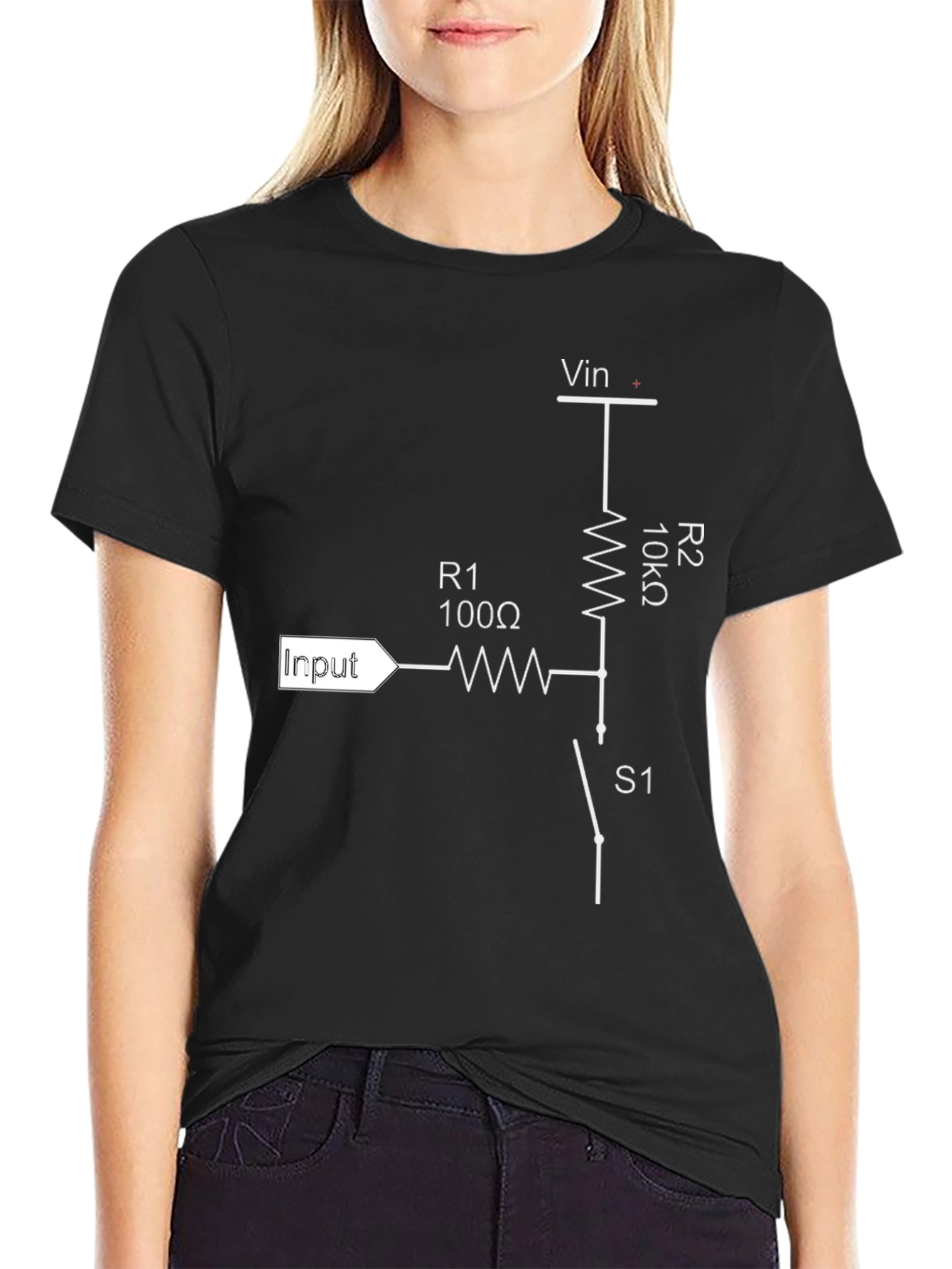 Circuit Diagram T-Shirt - Geeky Cool Tee